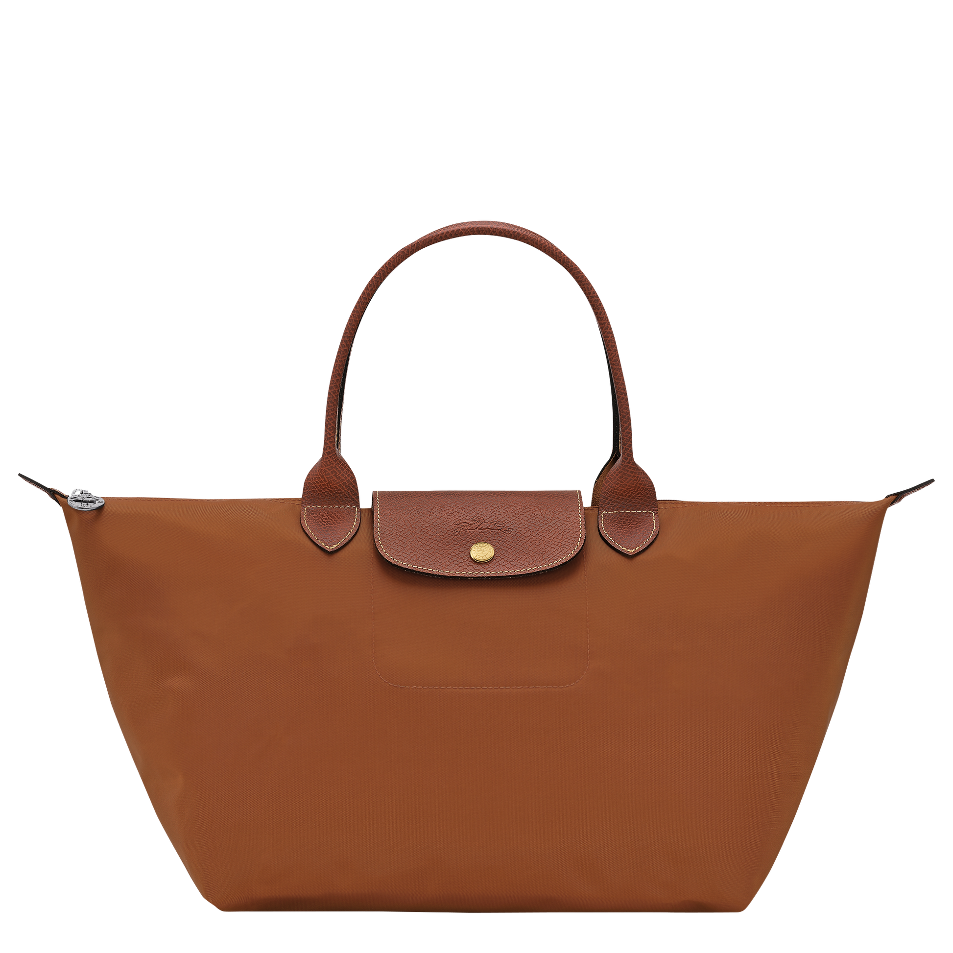 LONGCHAMP-Le Pliage Original L Handbag-Cognac-L1626089504-1