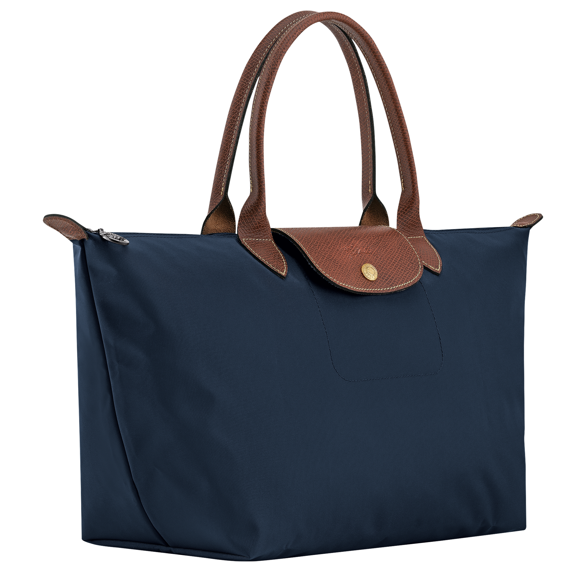 LONGCHAMP-Le Pliage Original L Handbag-Navy-L1626089P68-3