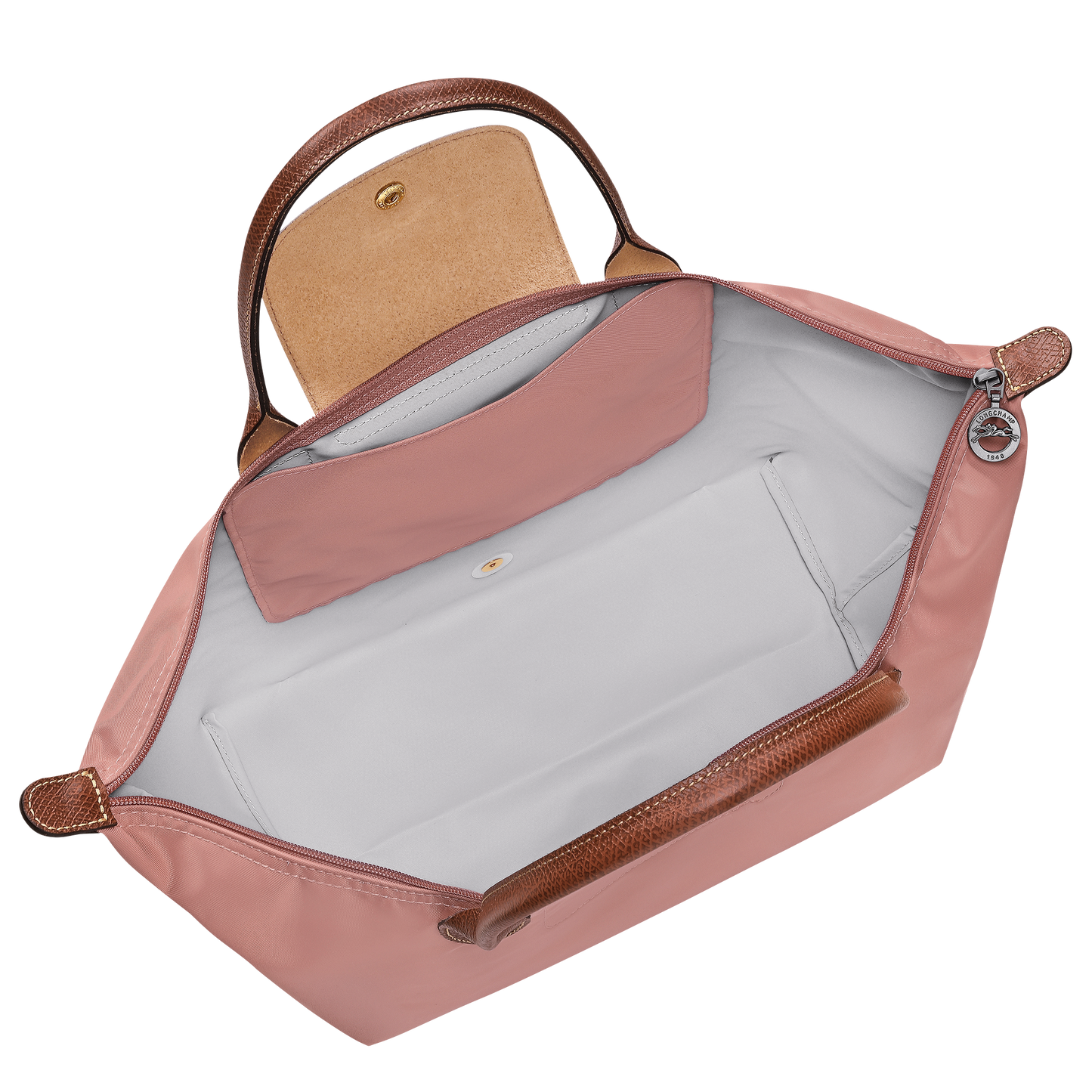 LONGCHAMP-Le Pliage Original L Handbag-Pink Tea-L1626089P96-5