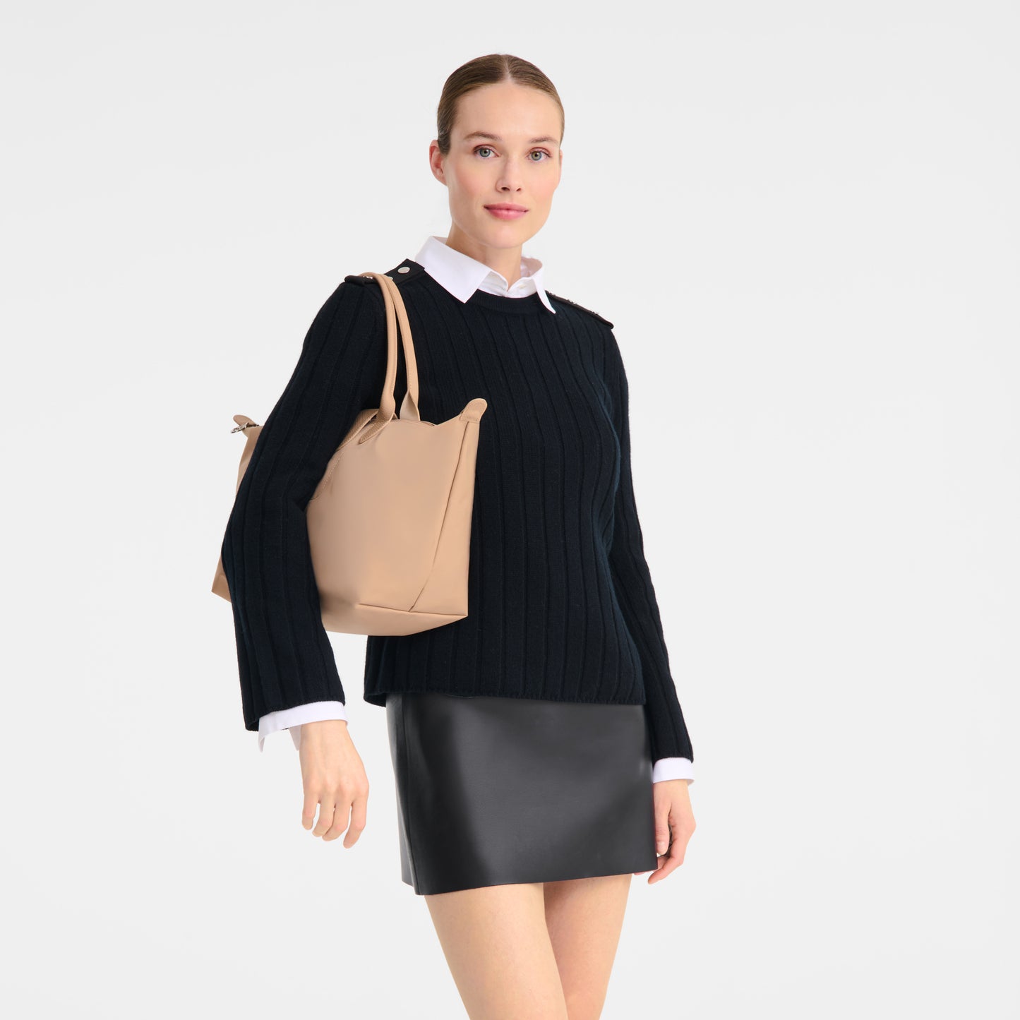 LONGCHAMP-Le Pliage One L Handbag-Beige-L1626979105-8