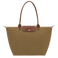 LONGCHAMP-Le Pliage Original L Tote bag-Olive-L1899089510-1