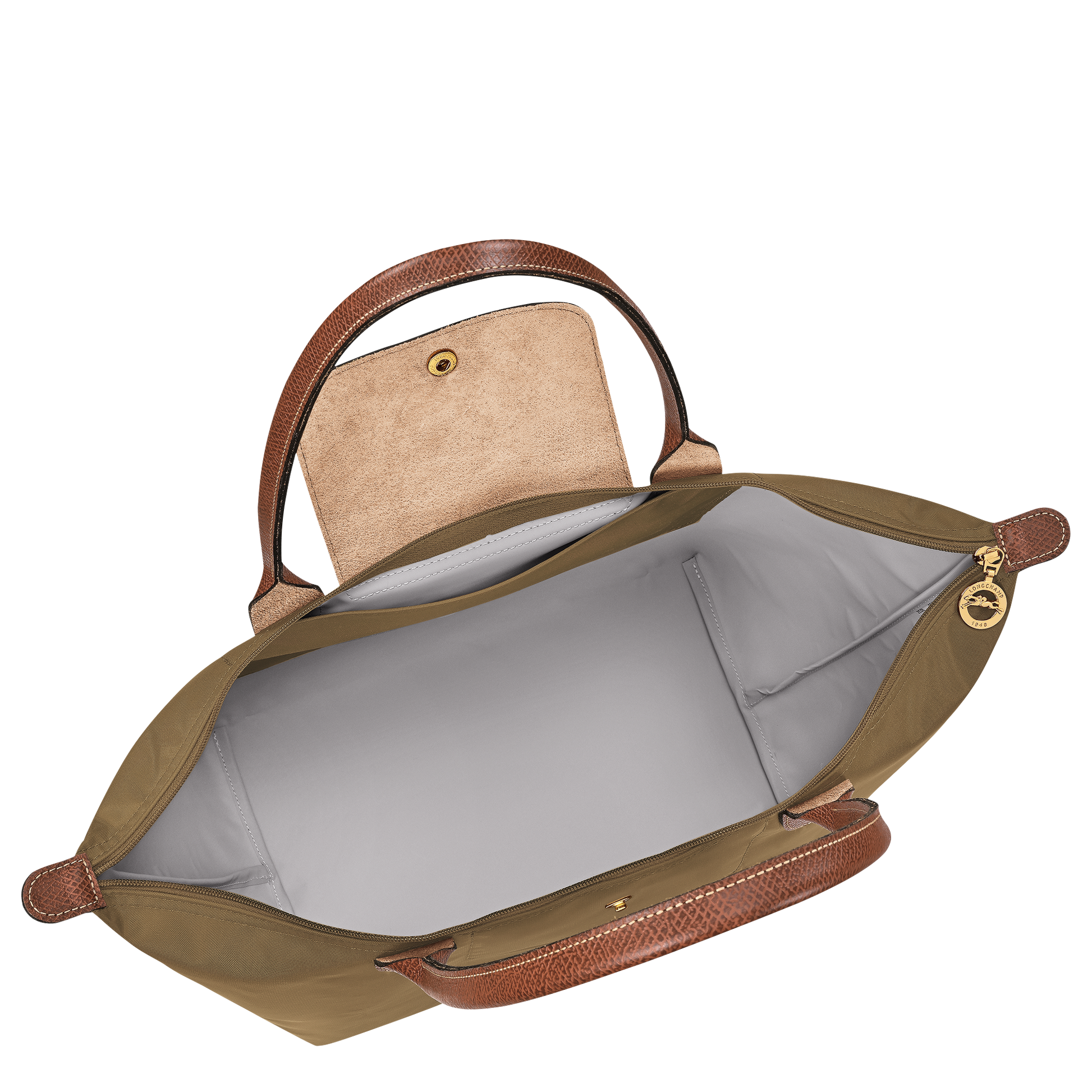 LONGCHAMP-Le Pliage Original L Tote bag-Olive-L1899089510-4