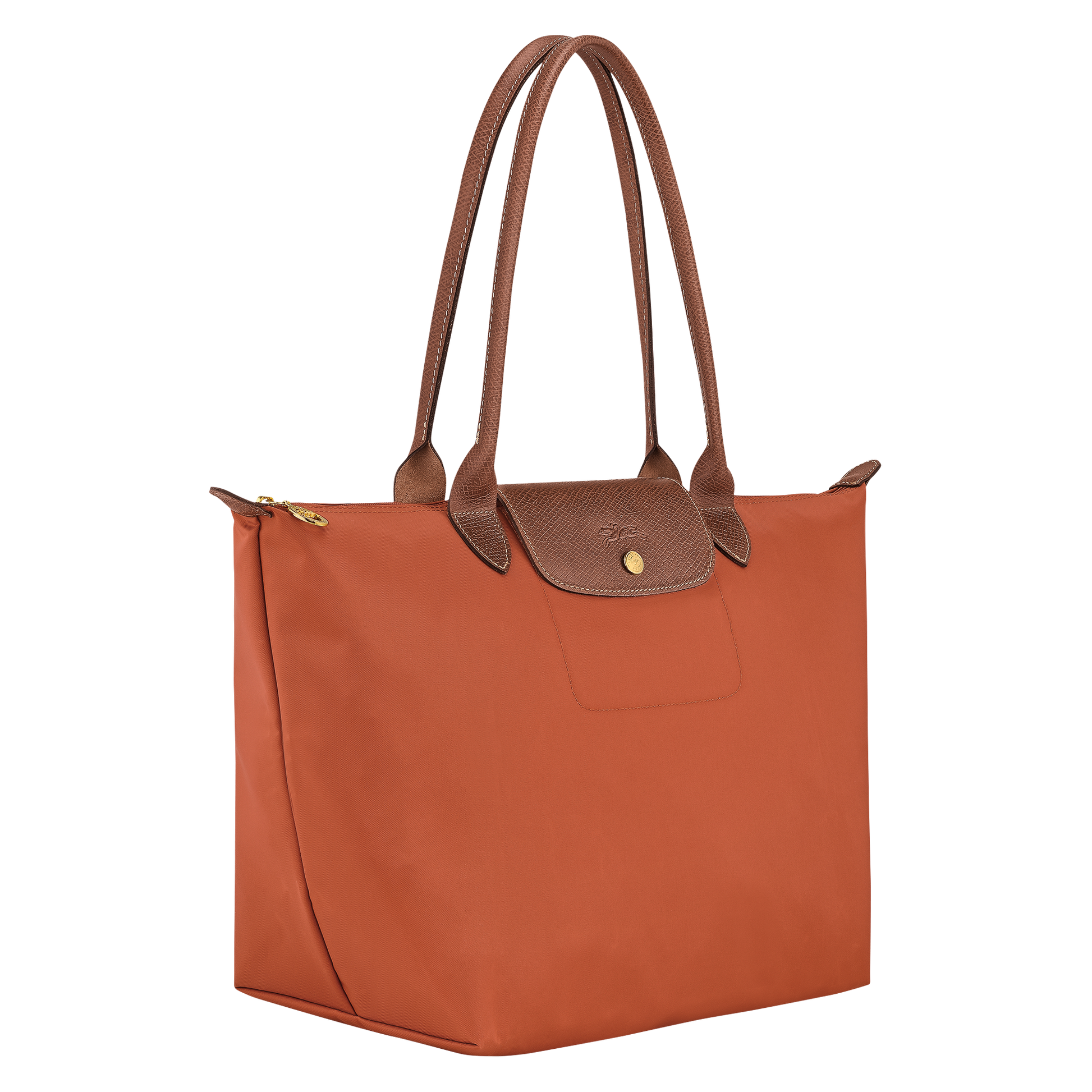 Le Pliage Original L Tote bag Brick Canvas L1899089P97