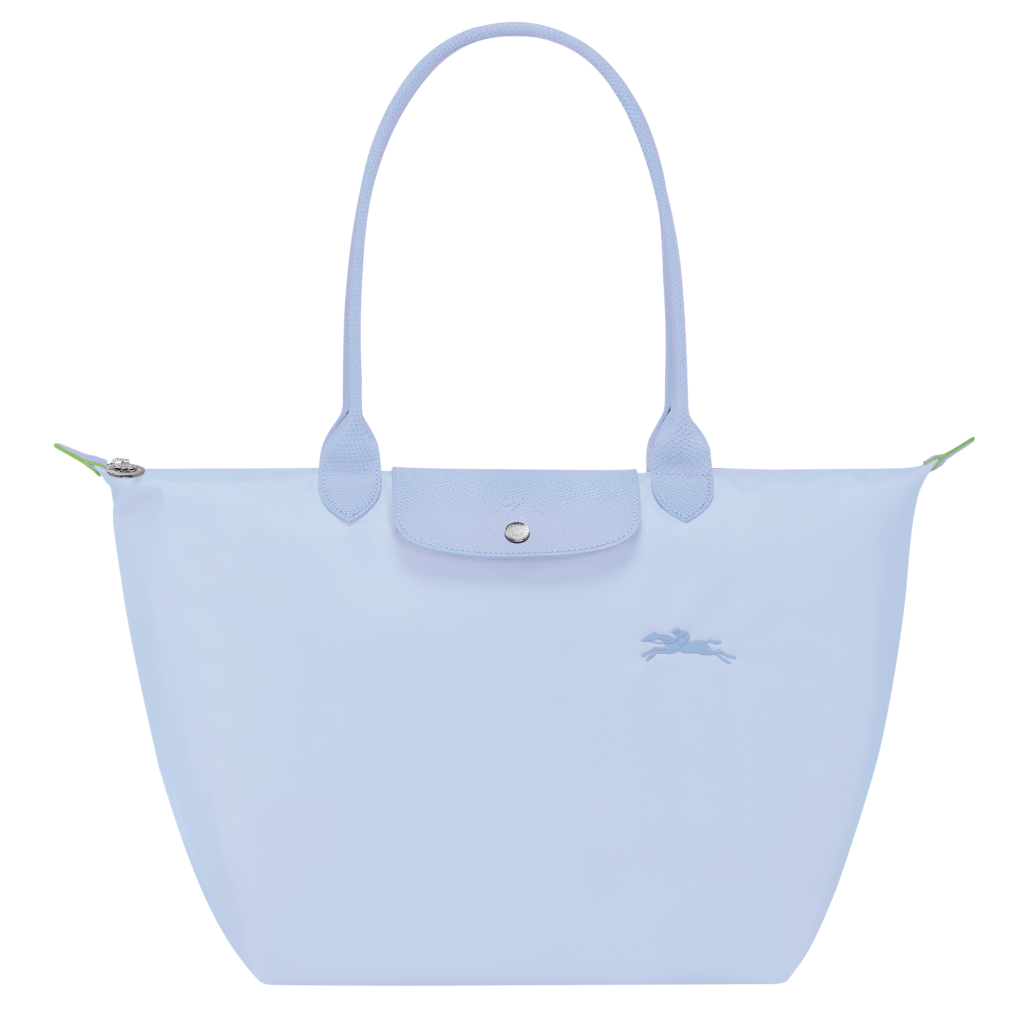 Le Pliage Green Pouch with handle Sky Blue - Recycled canvas (34175919P79)