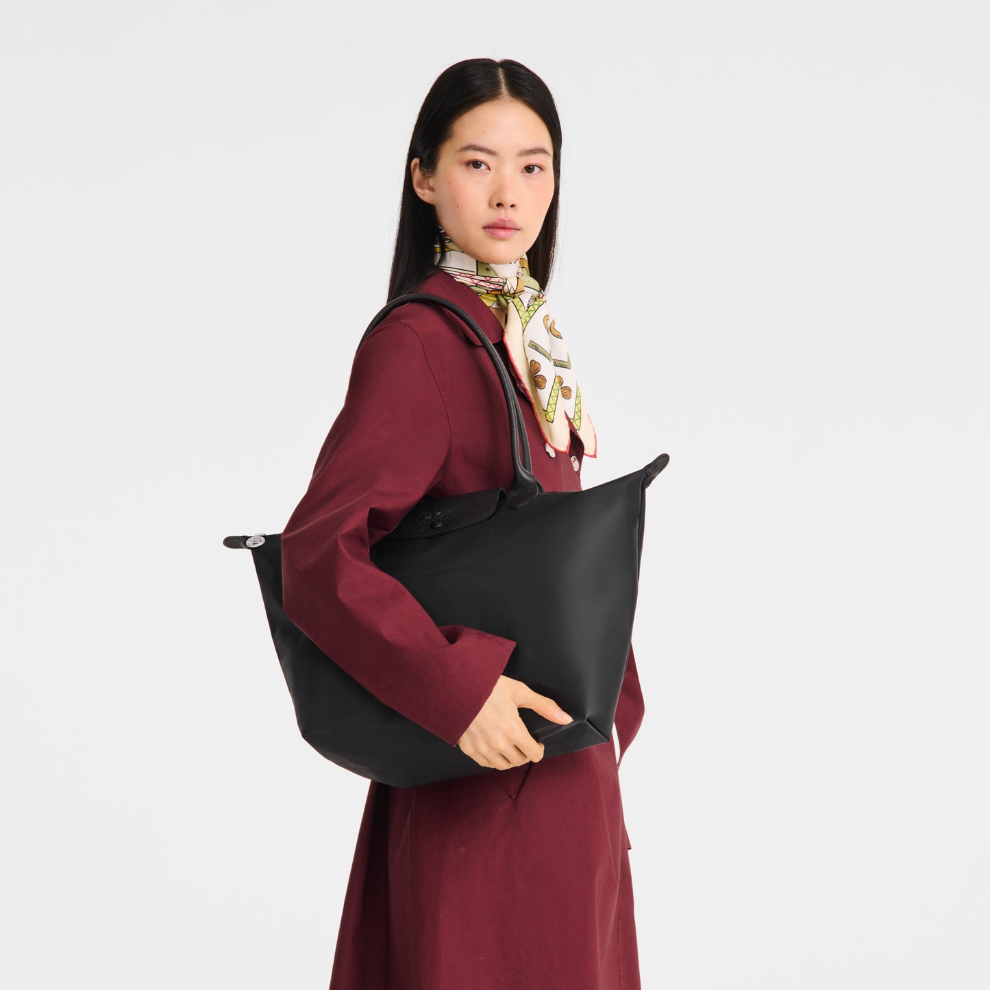 LONGCHAMP-Le Pliage One L Tote bag-Black-L1899979001-8
