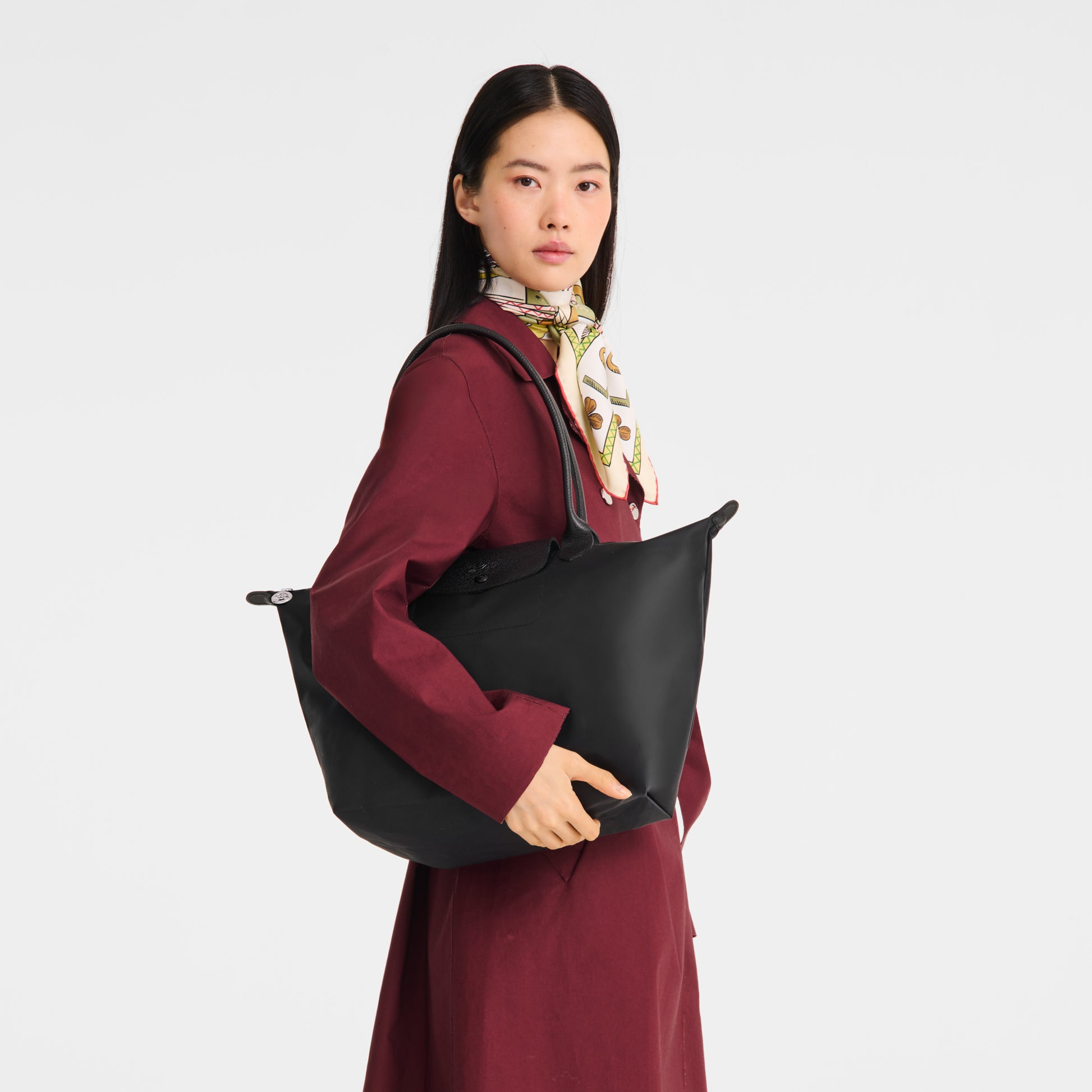 LONGCHAMP-Le Pliage One L Tote bag-Black-L1899979001-8