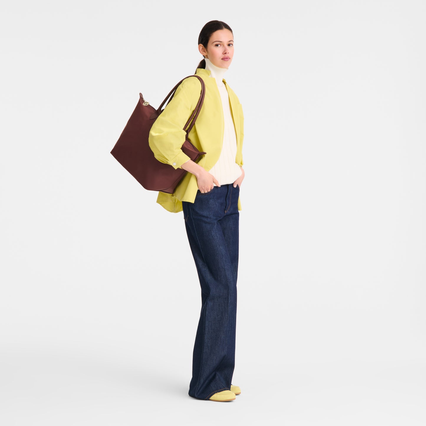 LONGCHAMP-Le Pliage One L Tote bag-Burgundy-L1899979P87-2