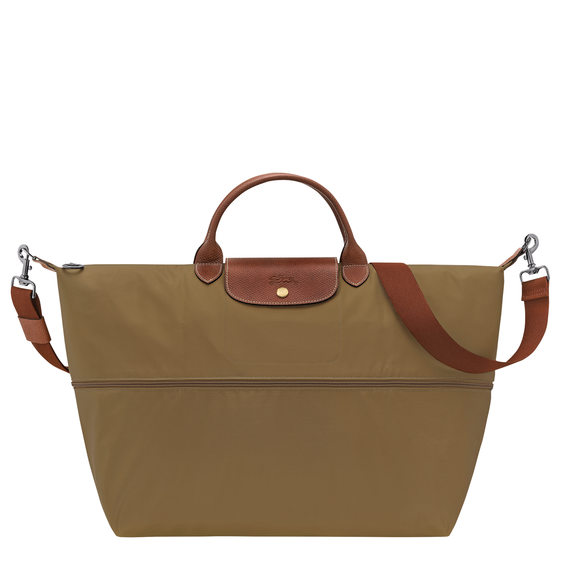 LONGCHAMP-Le Pliage Original Travel bag expandable-Olive-L1911089510-4