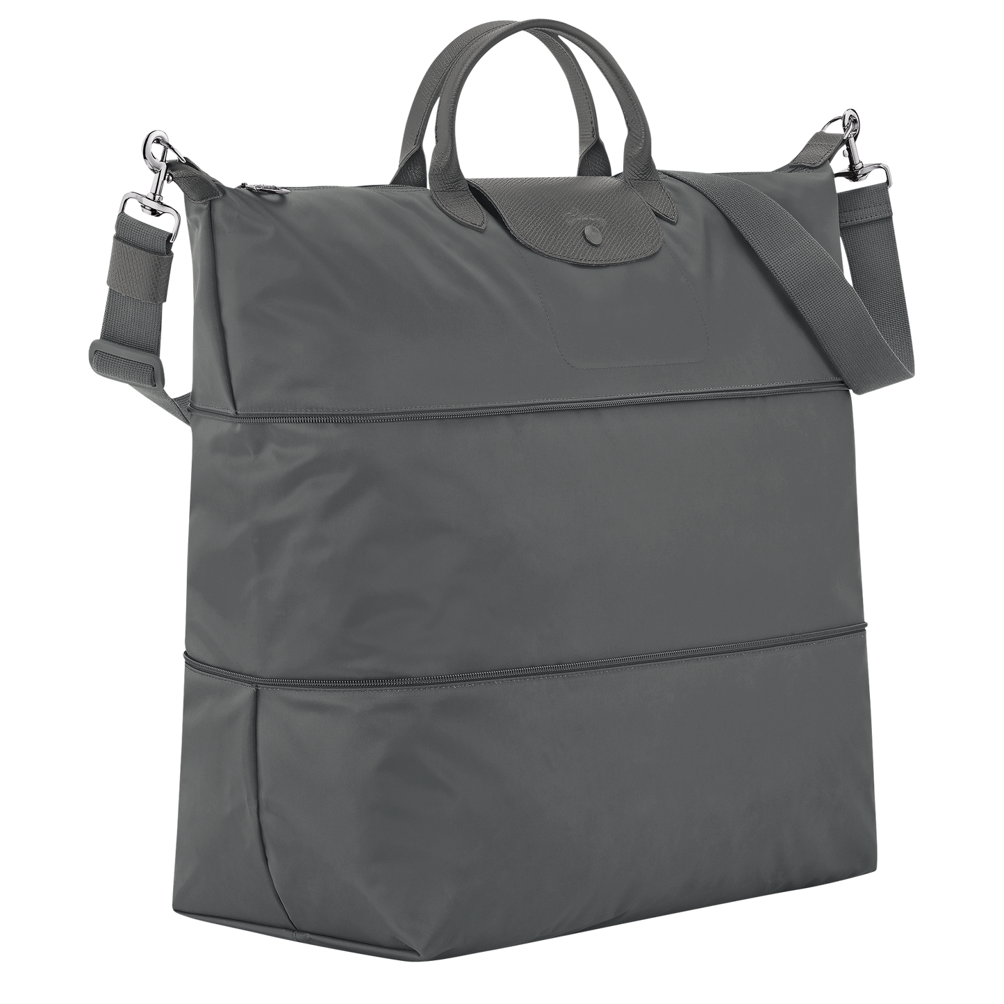 LONGCHAMP-Le Pliage One S Travel bag expandable-Anthracite-L1911979012-3