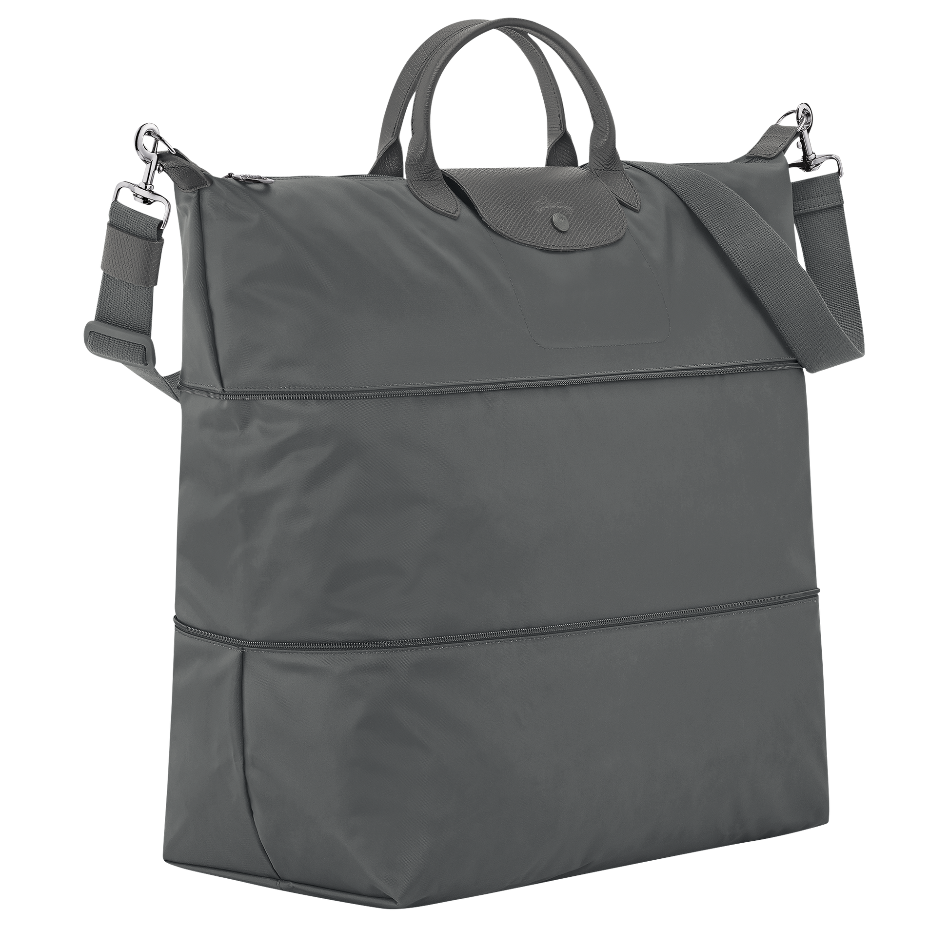 LONGCHAMP-Le Pliage One S Travel bag expandable-Anthracite-L1911979012-3