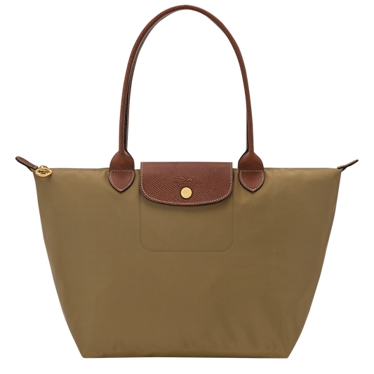 LONGCHAMP-Le Pliage Original M Tote bag-Olive-L2605089510-1