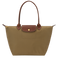 LONGCHAMP-Le Pliage Original M Tote bag-Olive-L2605089510-1