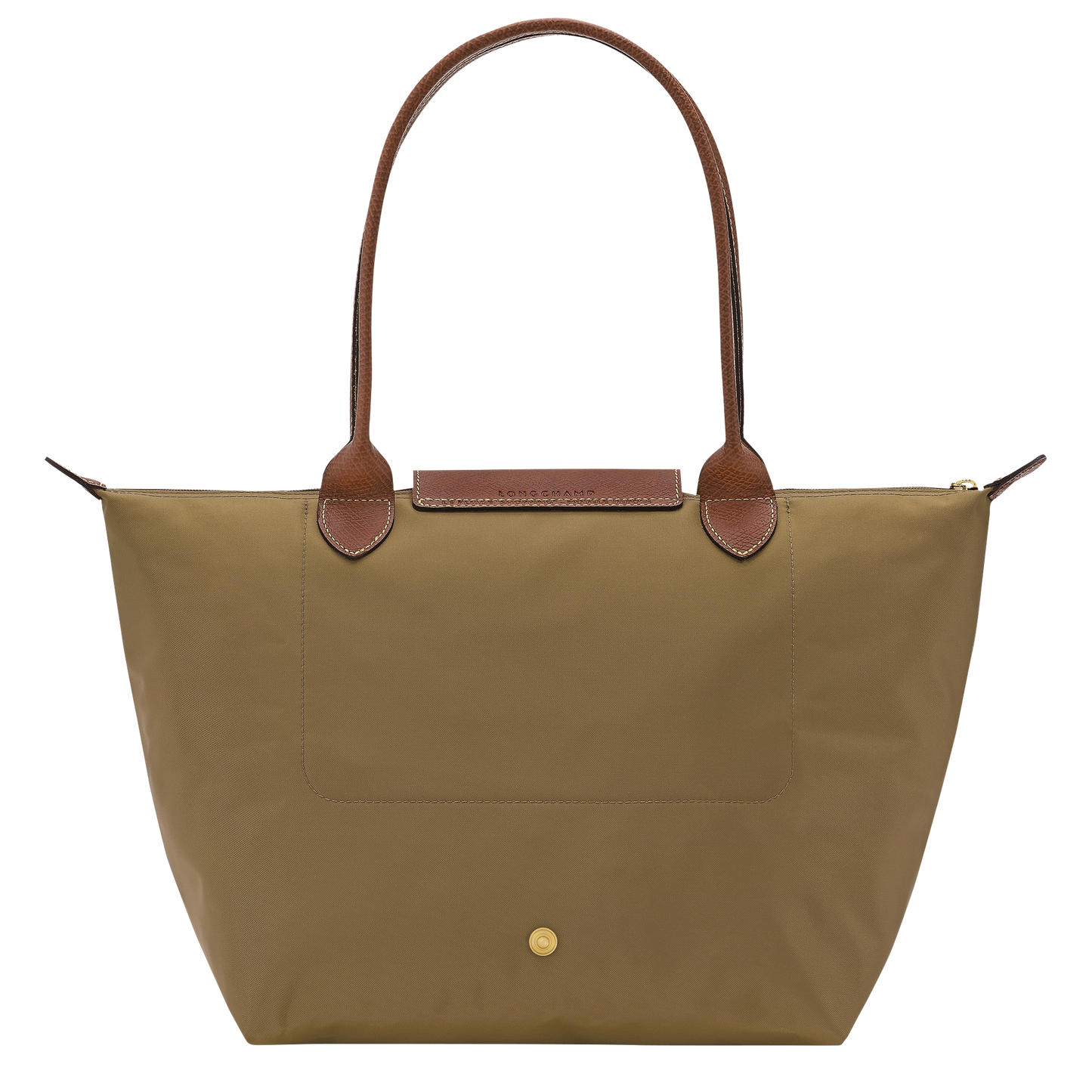 LONGCHAMP-Le Pliage Original M Tote bag-Olive-L2605089510-3