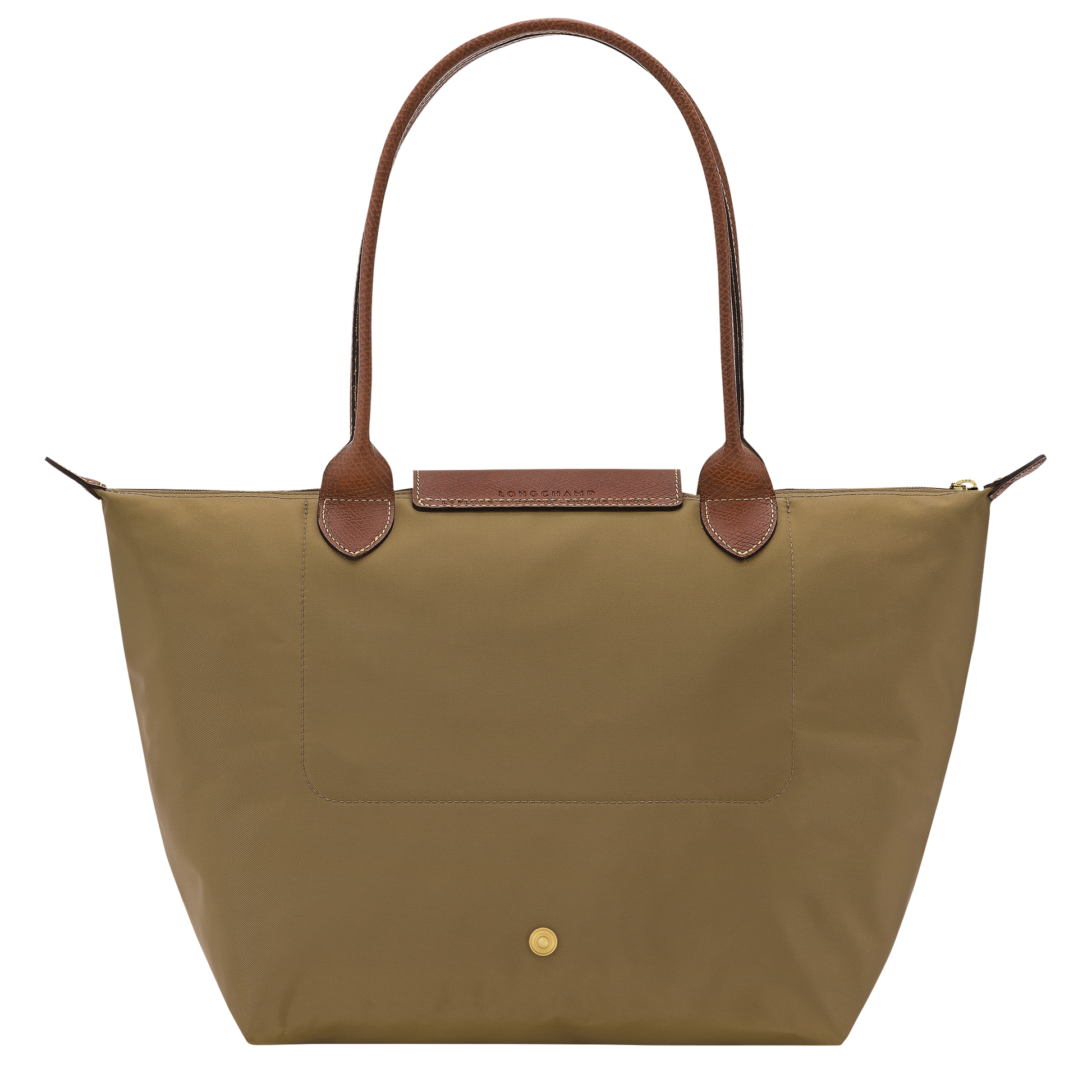 LONGCHAMP-Le Pliage Original M Tote bag-Olive-L2605089510-3