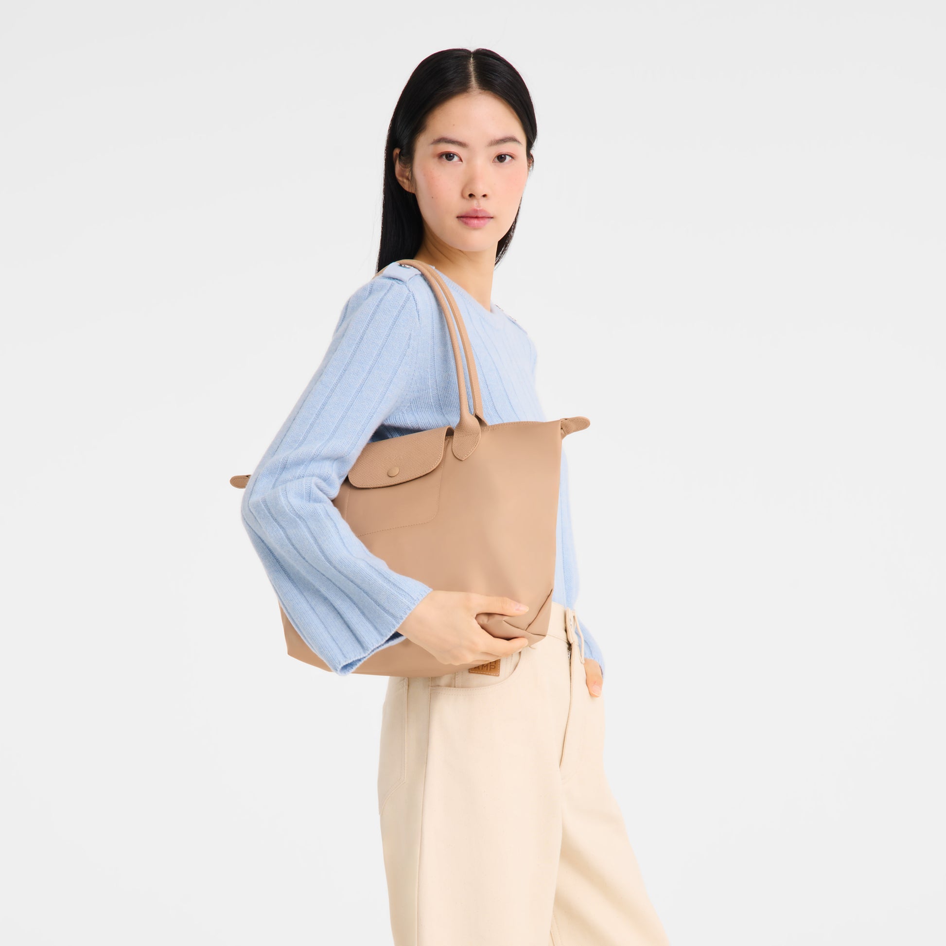 LONGCHAMP-Le Pliage One XL Tote bag-Beige-L2605979105-8