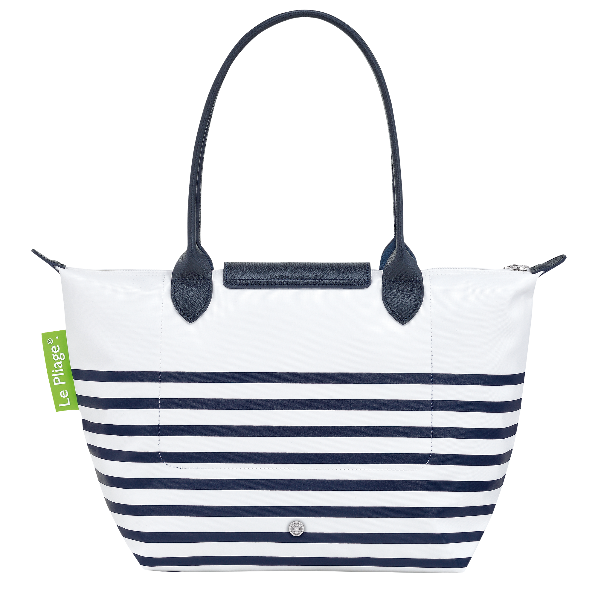 Longchamp LE PLIAGE COLLECTION - Tote bag M in Navy/White - 3 (SKU: L2605HDF165)