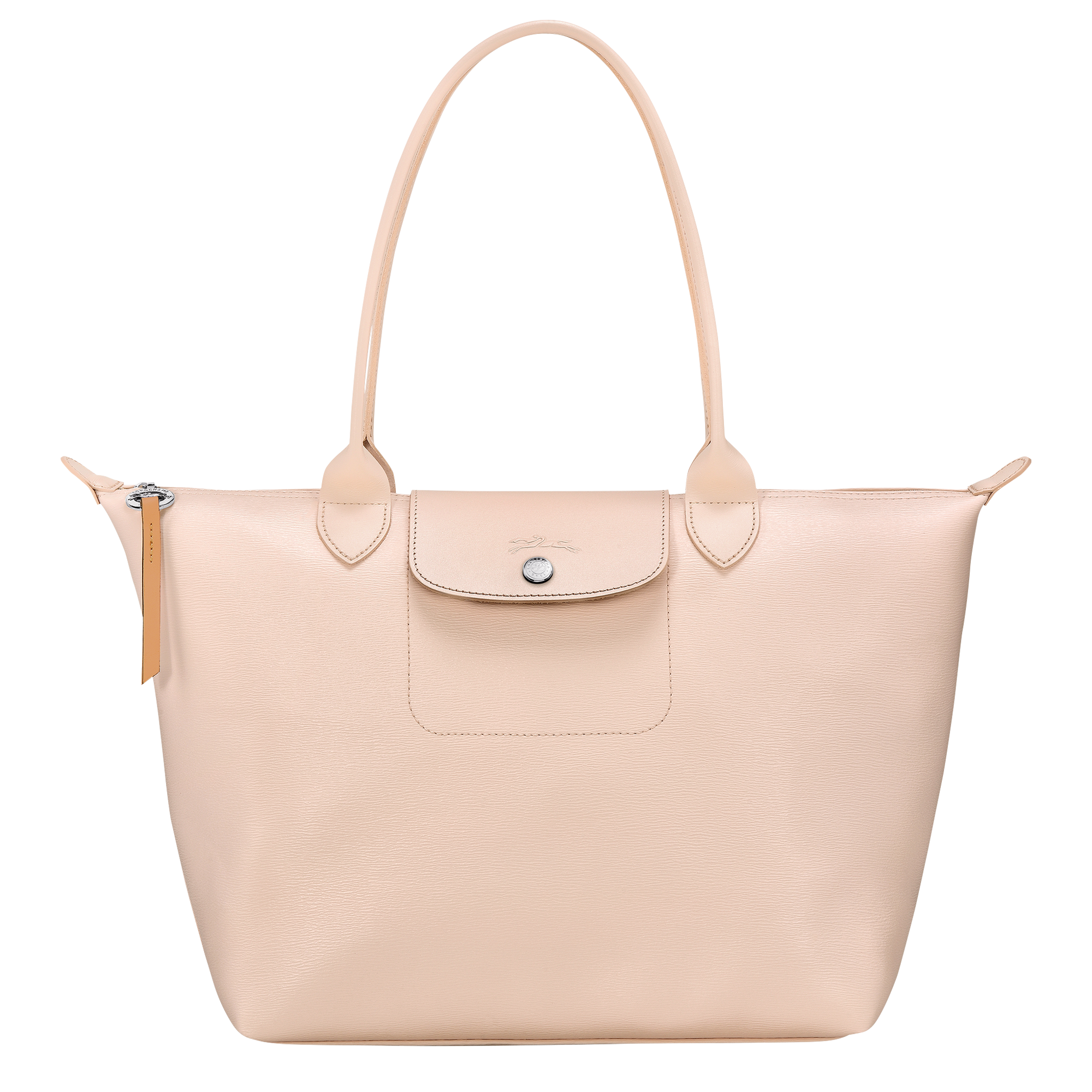 Front view of Longchamp LE PLIAGE CITY - Tote bag M in Nude (SKU: L2605HYQ542)
