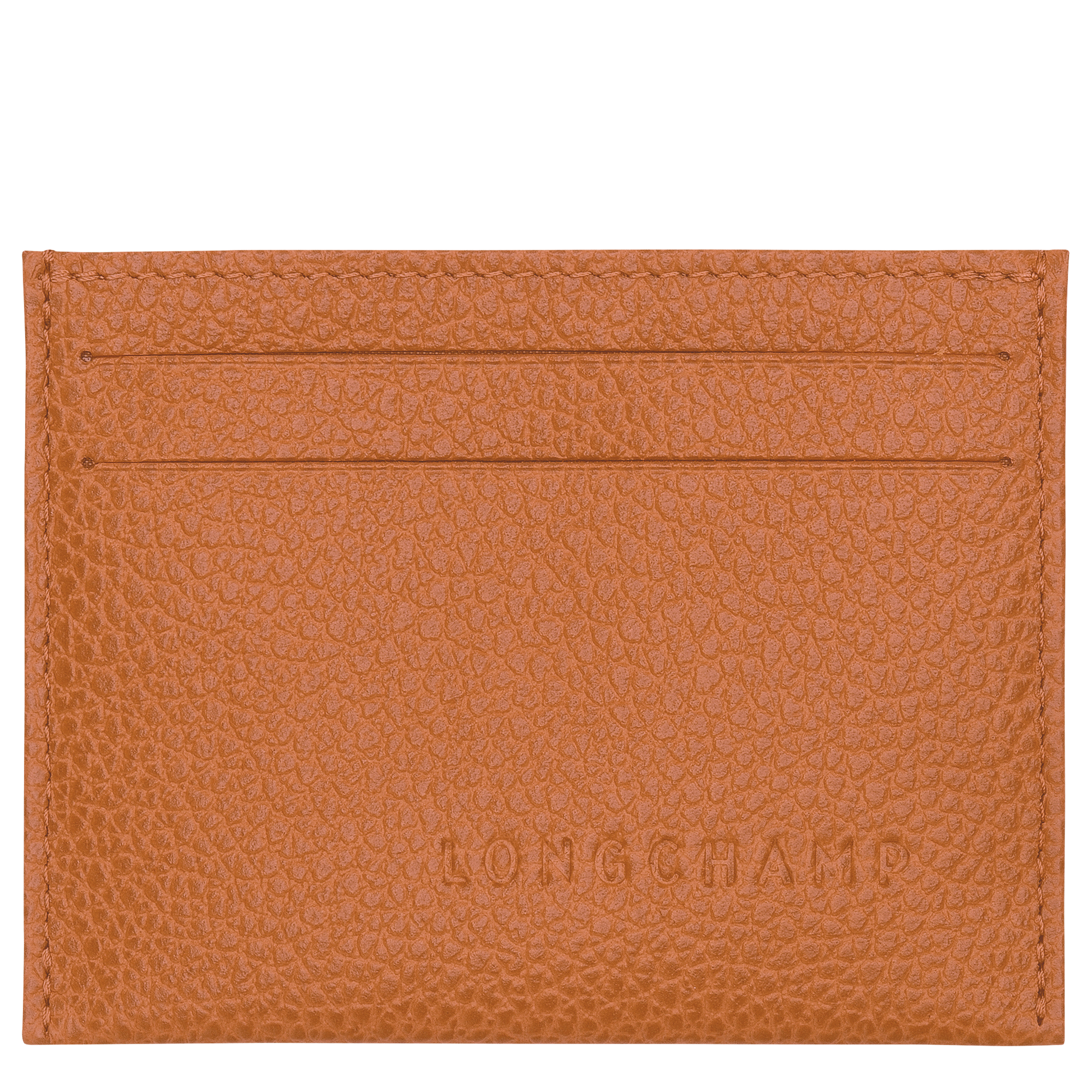 LONGCHAMP-Le Foulonné Card holder-Amber-L3218021490-1