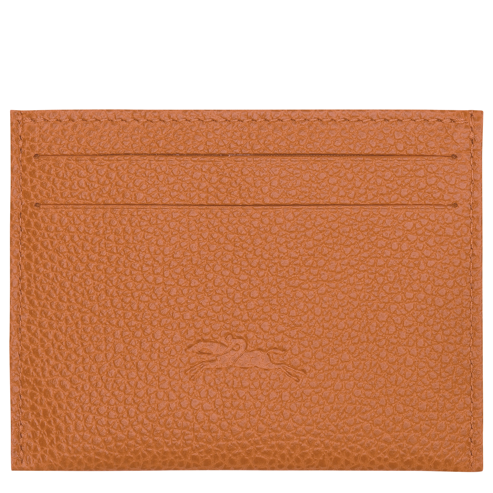 LONGCHAMP-Le Foulonné Card holder-Amber-L3218021490-2