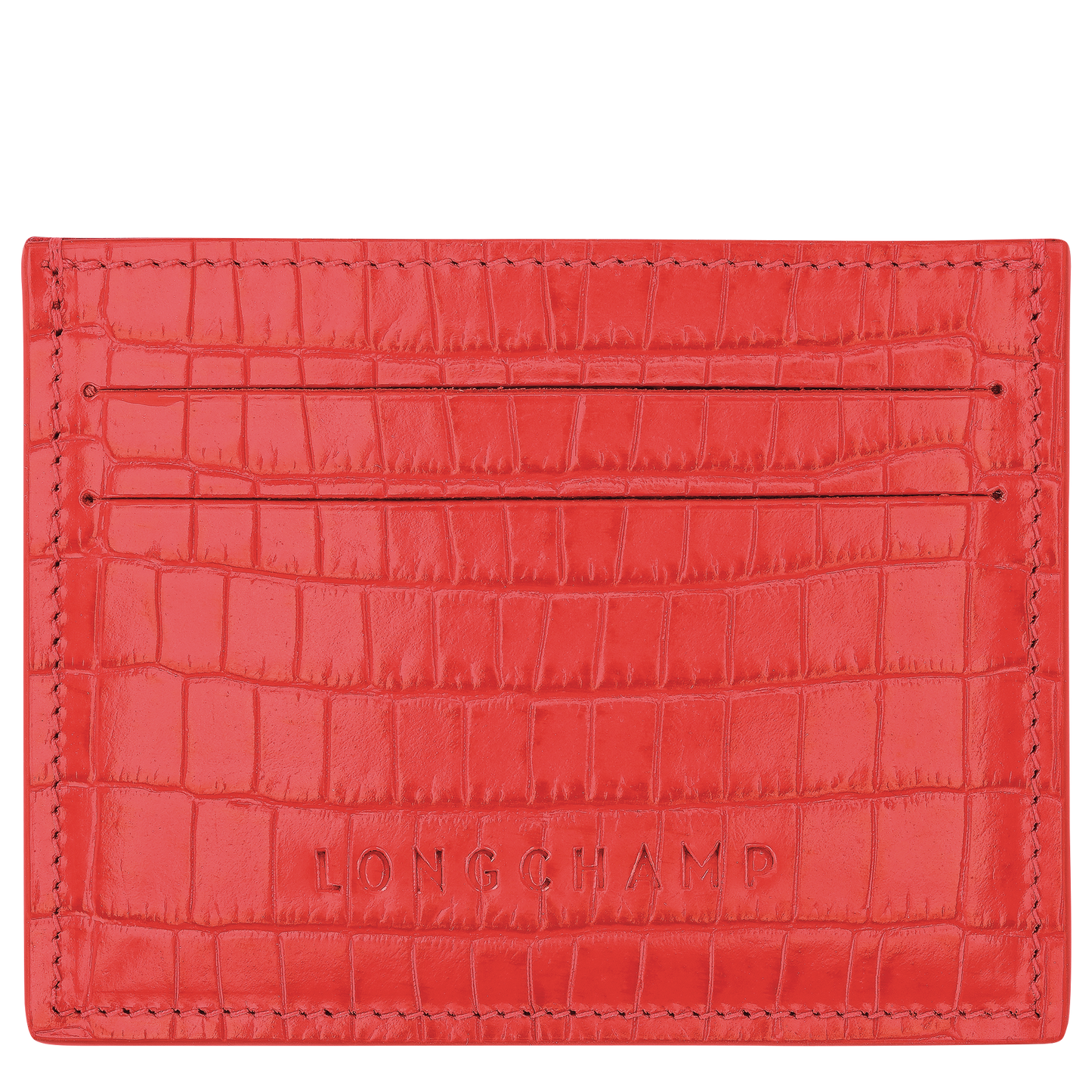 LONGCHAMP-Longchamp Pocket Card holder-Vermilion-L3218HID108-1