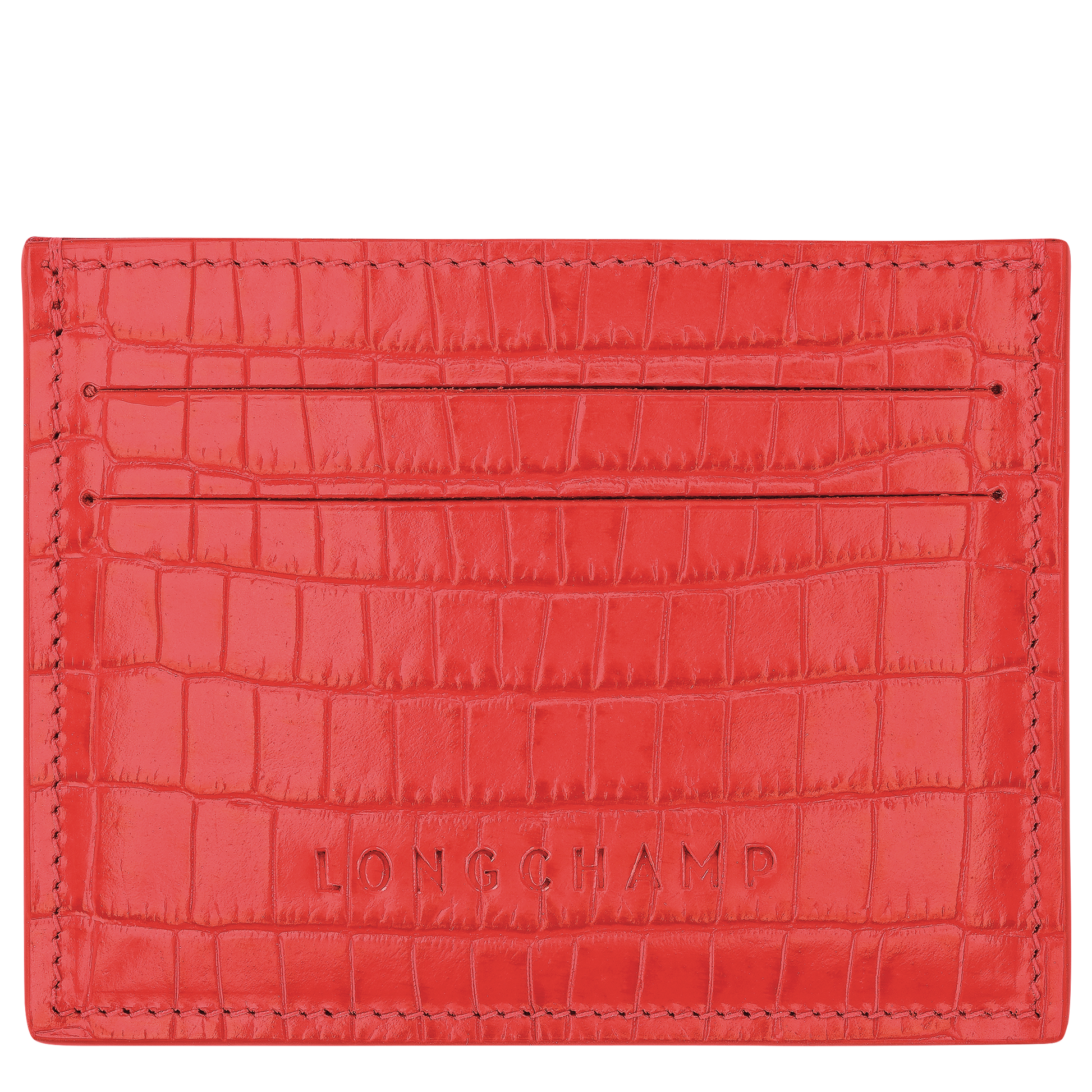 LONGCHAMP-Longchamp Pocket Card holder-Vermilion-L3218HID108-1