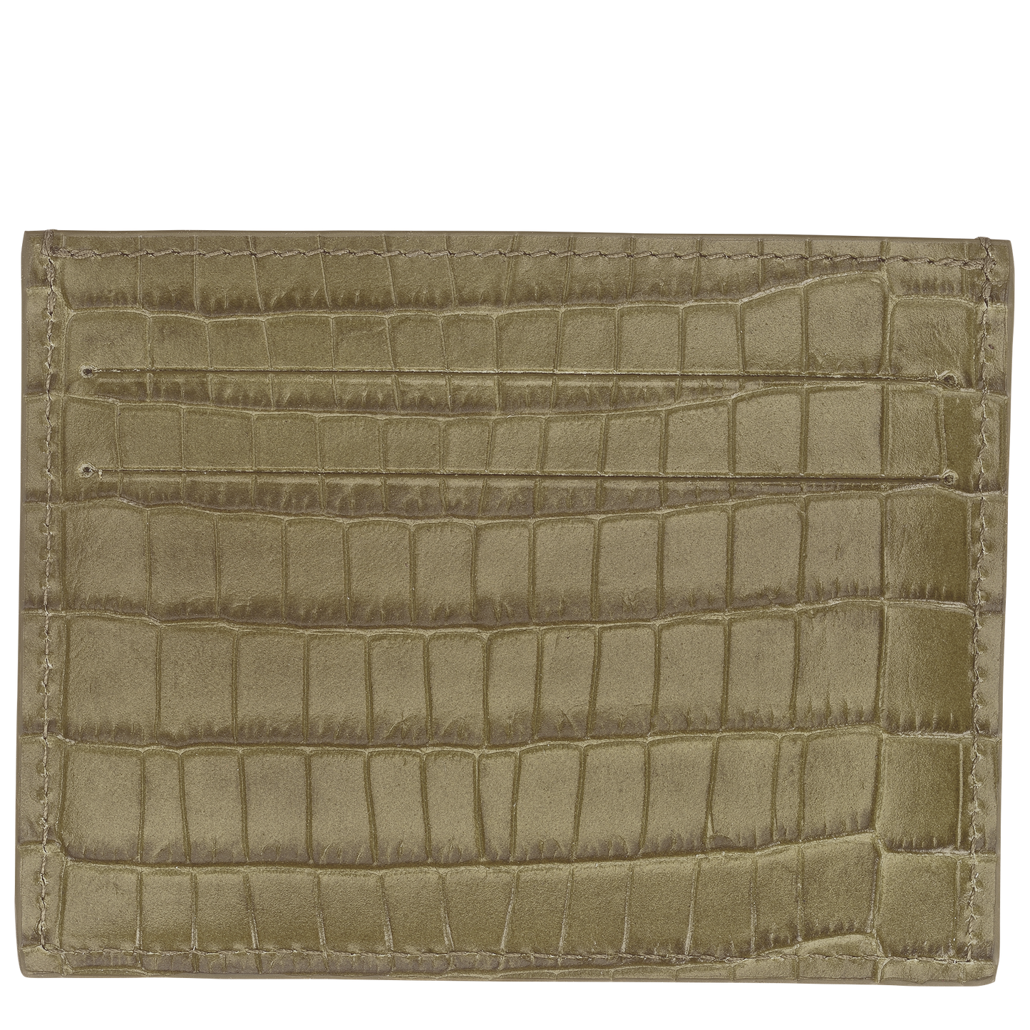 LONGCHAMP-Longchamp Pocket Card holder-Olive-L3218HID510-2