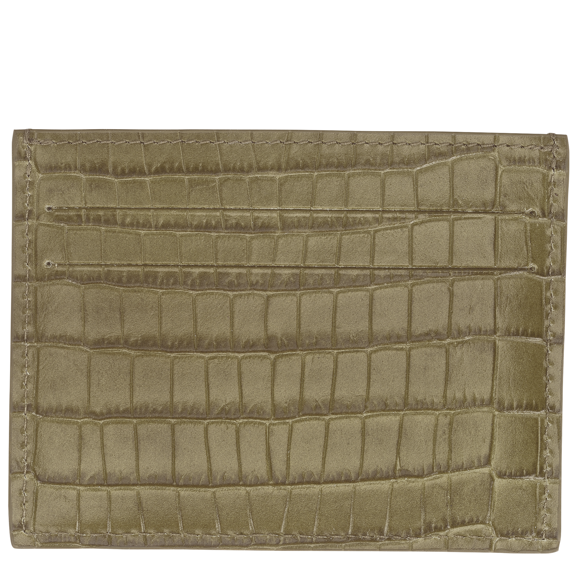 LONGCHAMP-Longchamp Pocket Card holder-Olive-L3218HID510-2