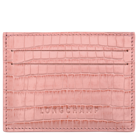 LONGCHAMP-Longchamp Pocket Card holder-Pink Tea-L3218HIDP96-1
