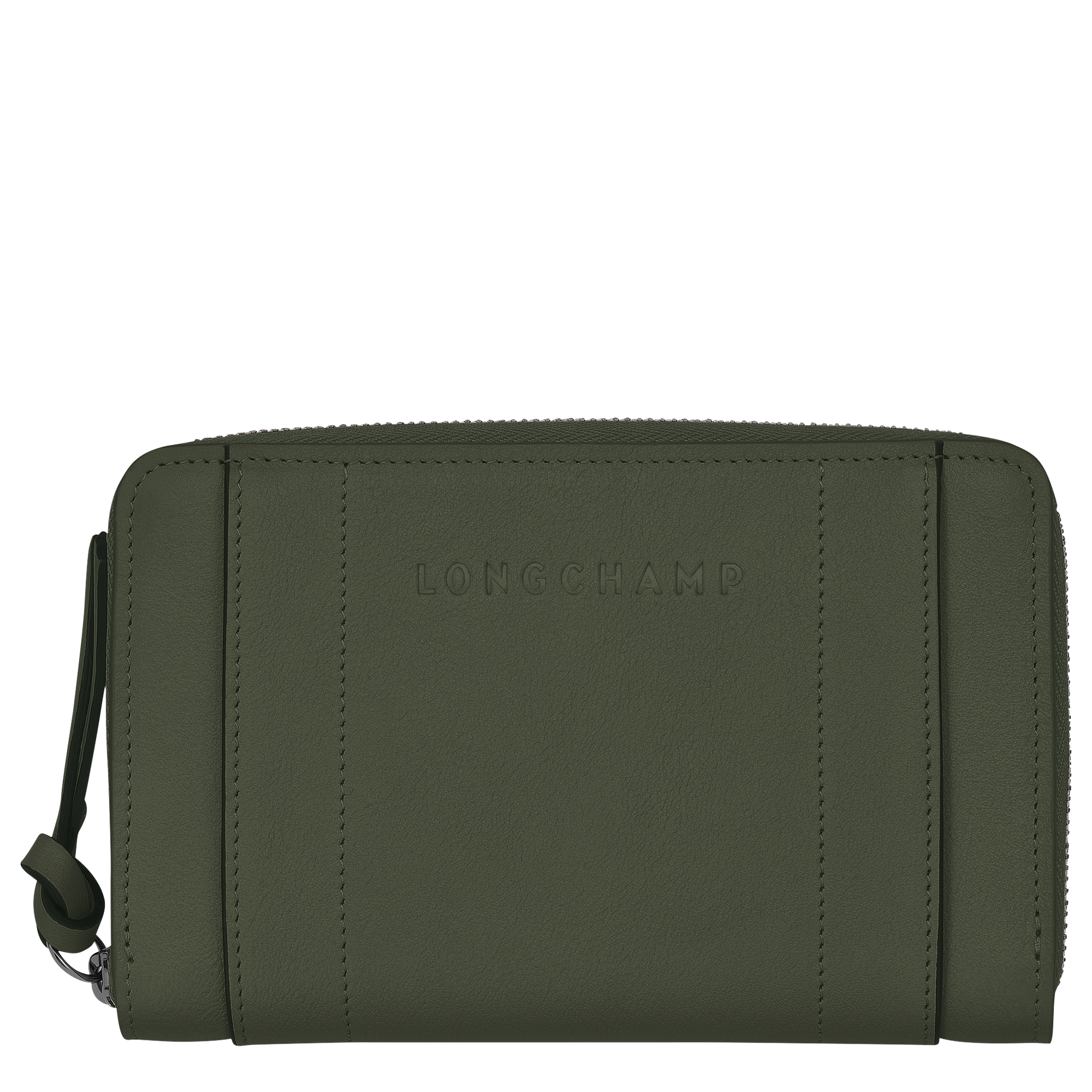 LONGCHAMP-Longchamp 3D Wallet-Khaki-L3622HCV292-1