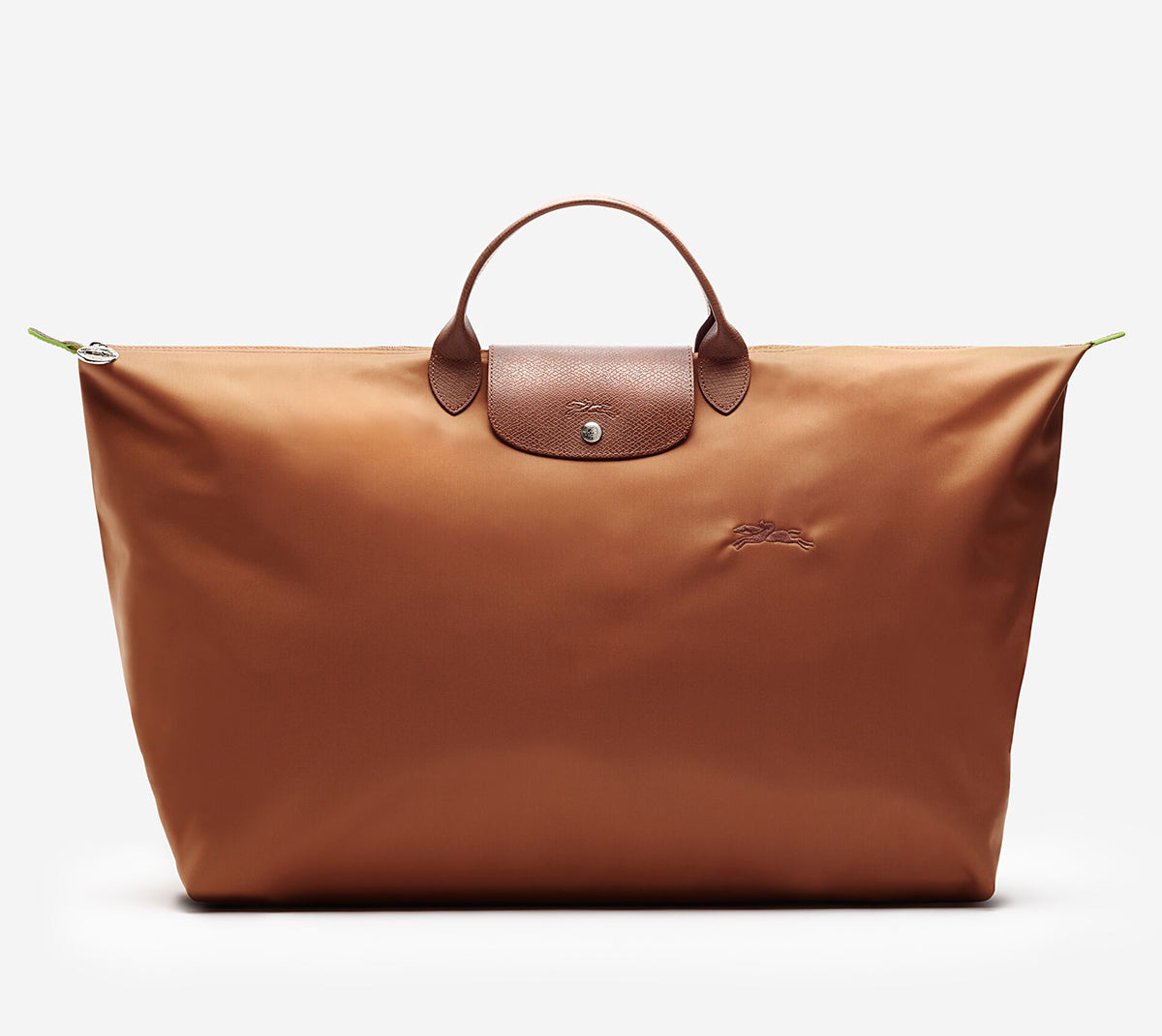 Le Pliage Original canvas travel bag in cognac