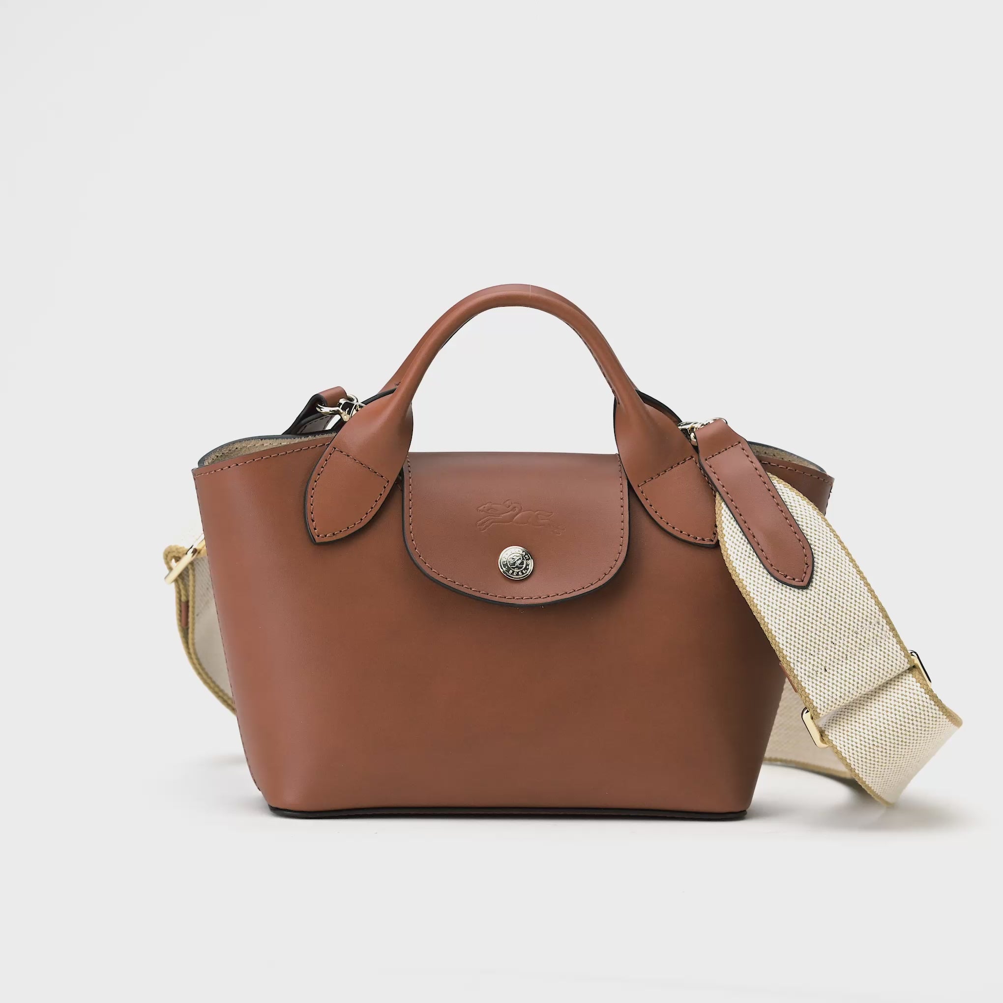Épure XS Tote bag Cognac - Leather | Longchamp ID