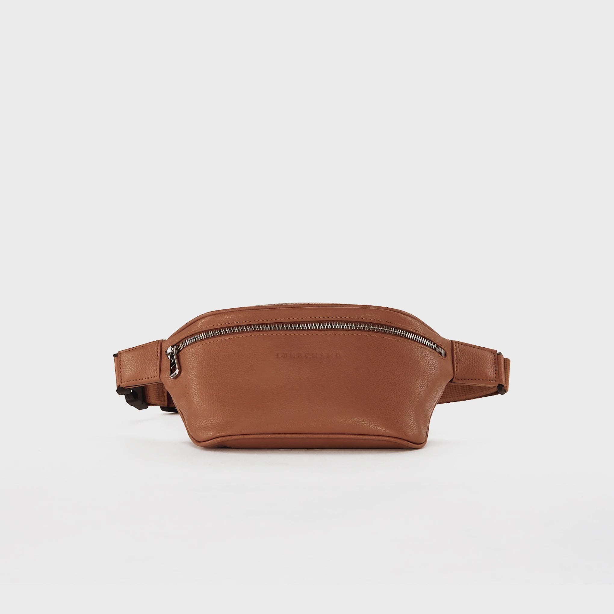 Le Foulonné Belt bag Navy - Leather (20045021556)