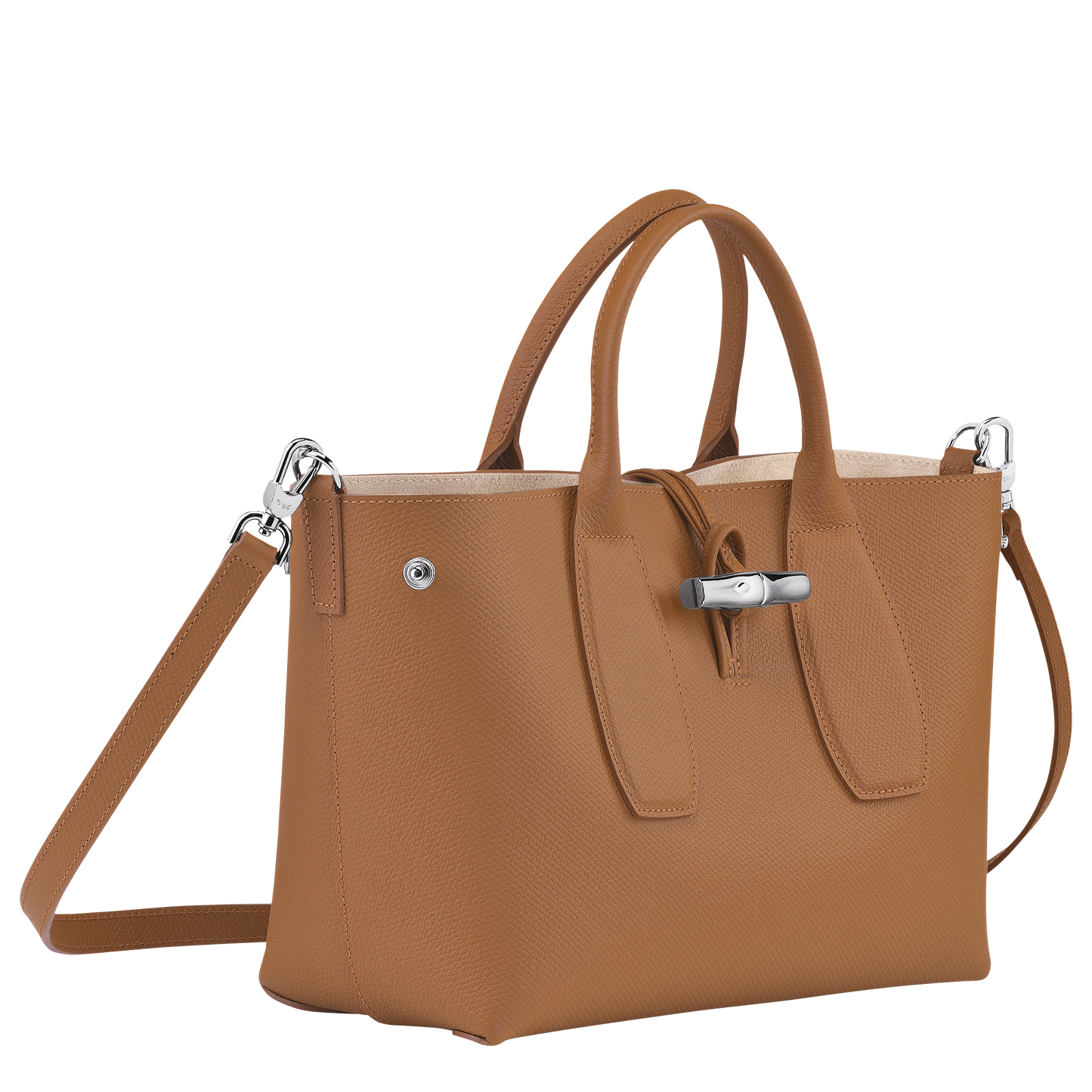 Longchamp ROSEAU - Handbag M in Natural - 4 (SKU: 10058HPN016)