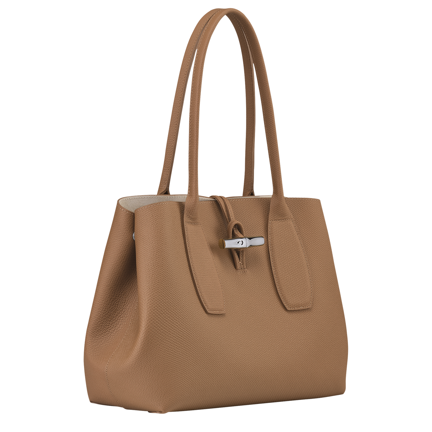 Longchamp ROSEAU - Tote bag L in Natural - 4 (SKU: 10060HPN016)