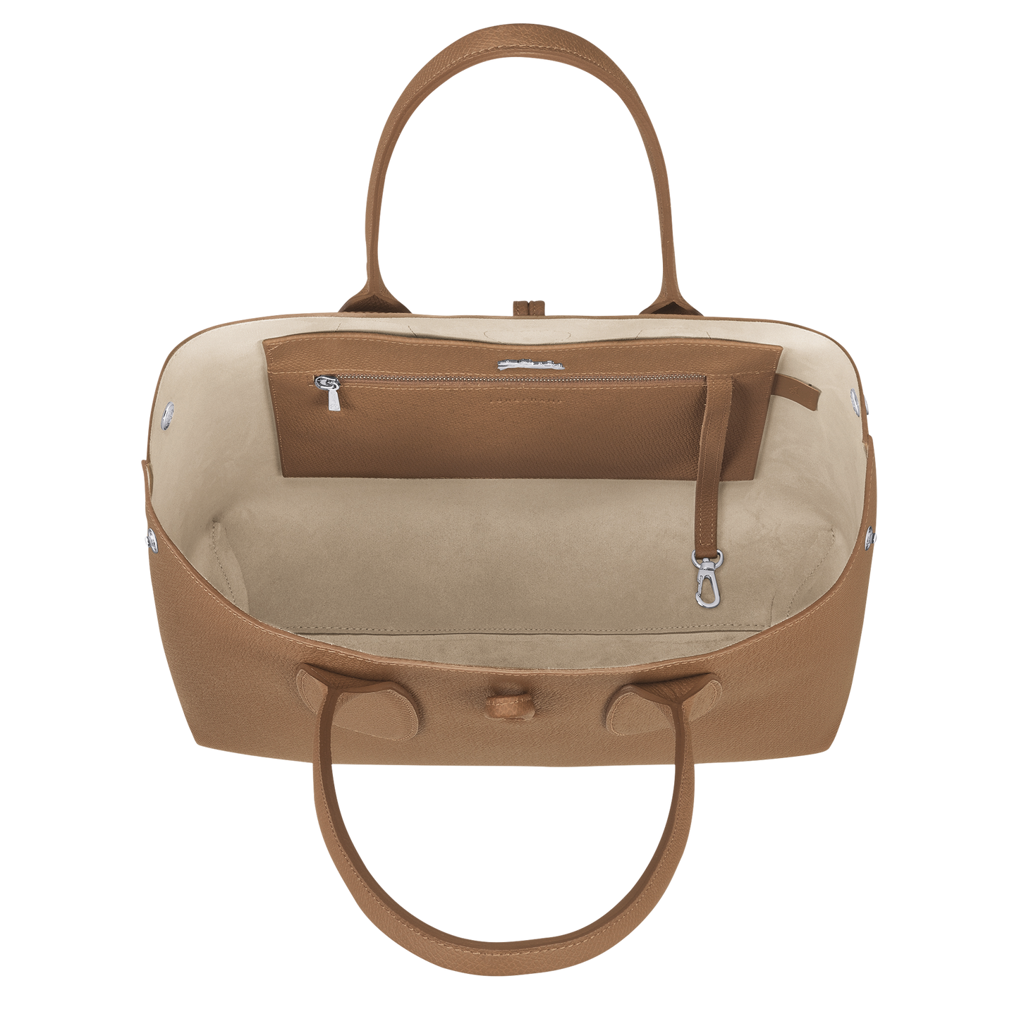 Longchamp ROSEAU - Tote bag L in Natural - 8 (SKU: 10060HPN016)