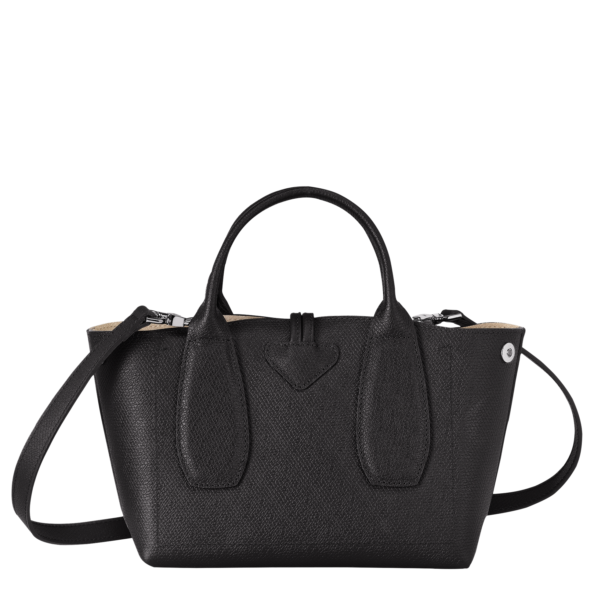 Longchamp ROSEAU - Handbag S in Black - 4 (SKU: 10095HPN001)