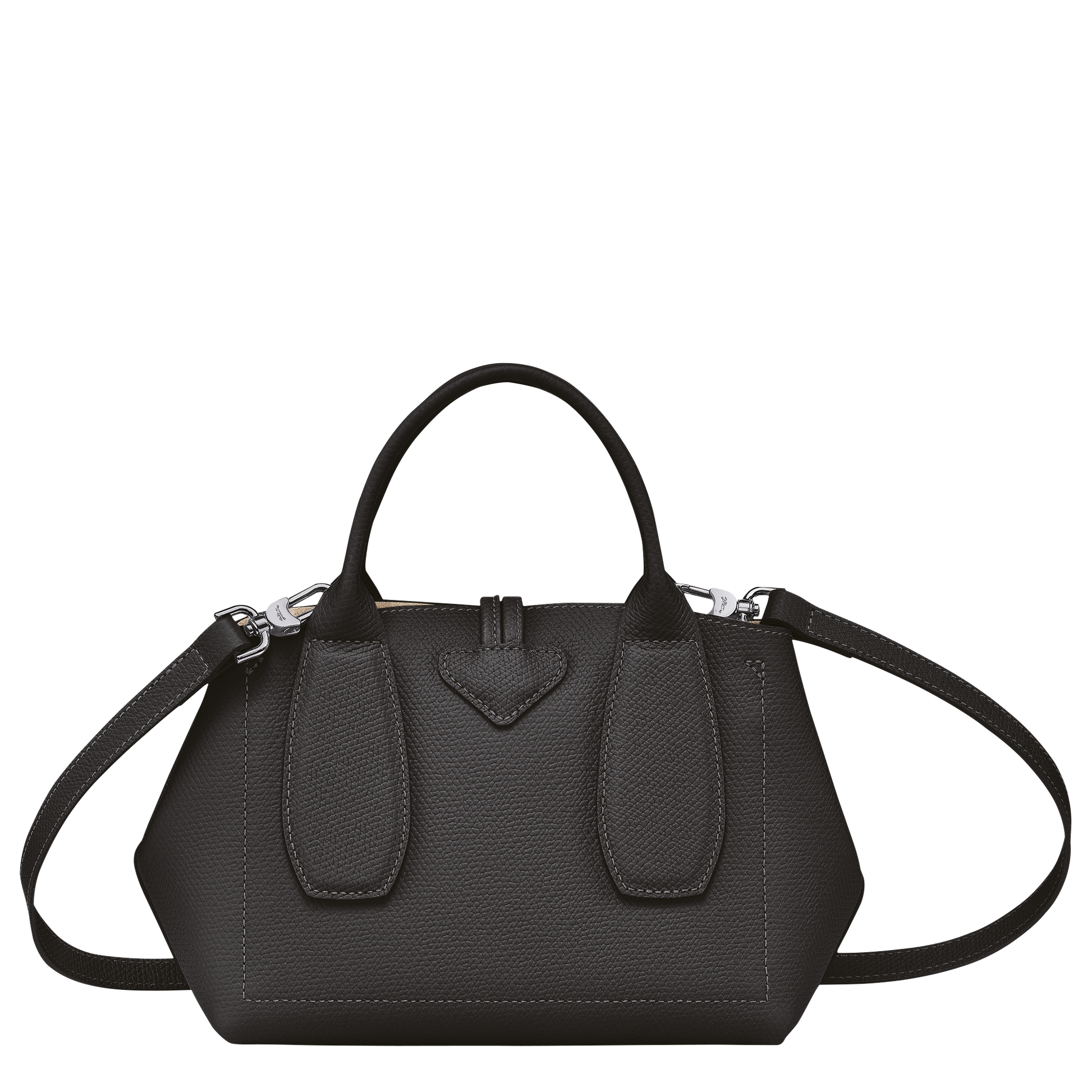 Longchamp ROSEAU - Handbag S in Black - 6 (SKU: 10095HPN001)