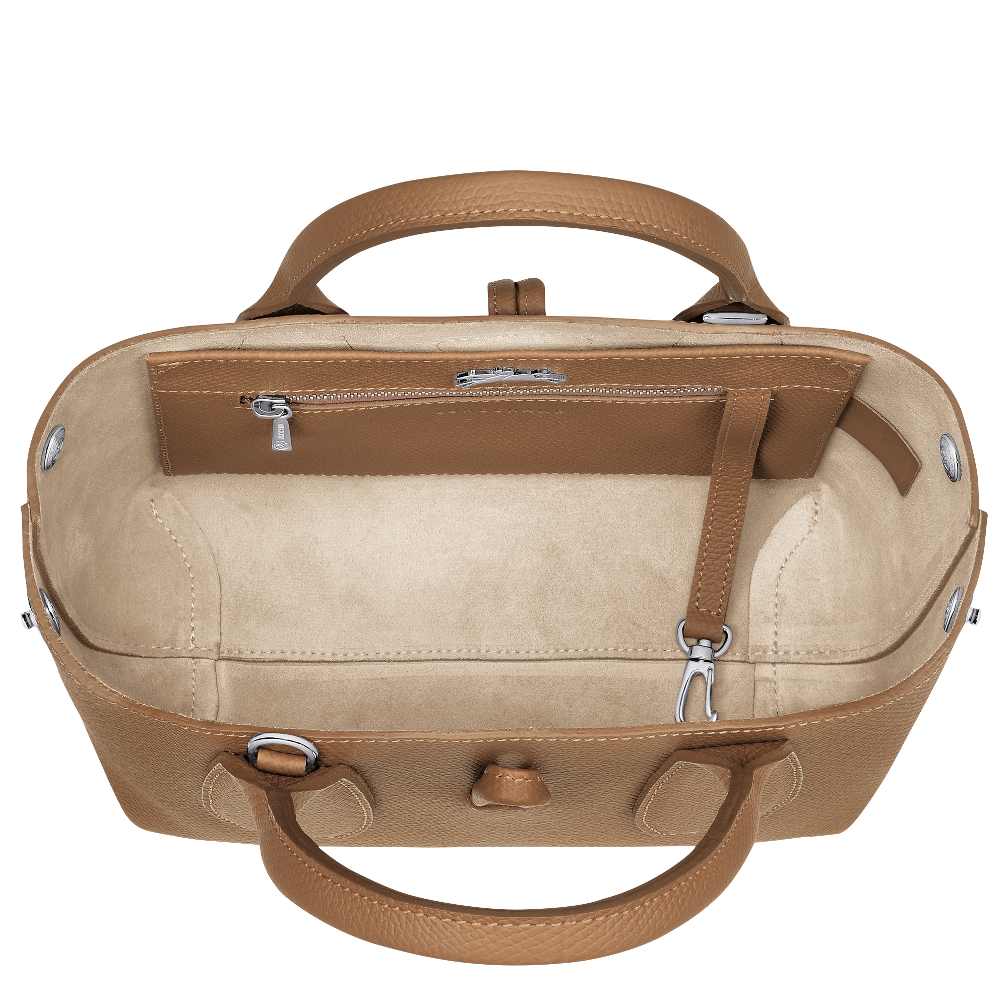 Longchamp ROSEAU - Handbag S in Natural - 8 (SKU: 10095HPN016)