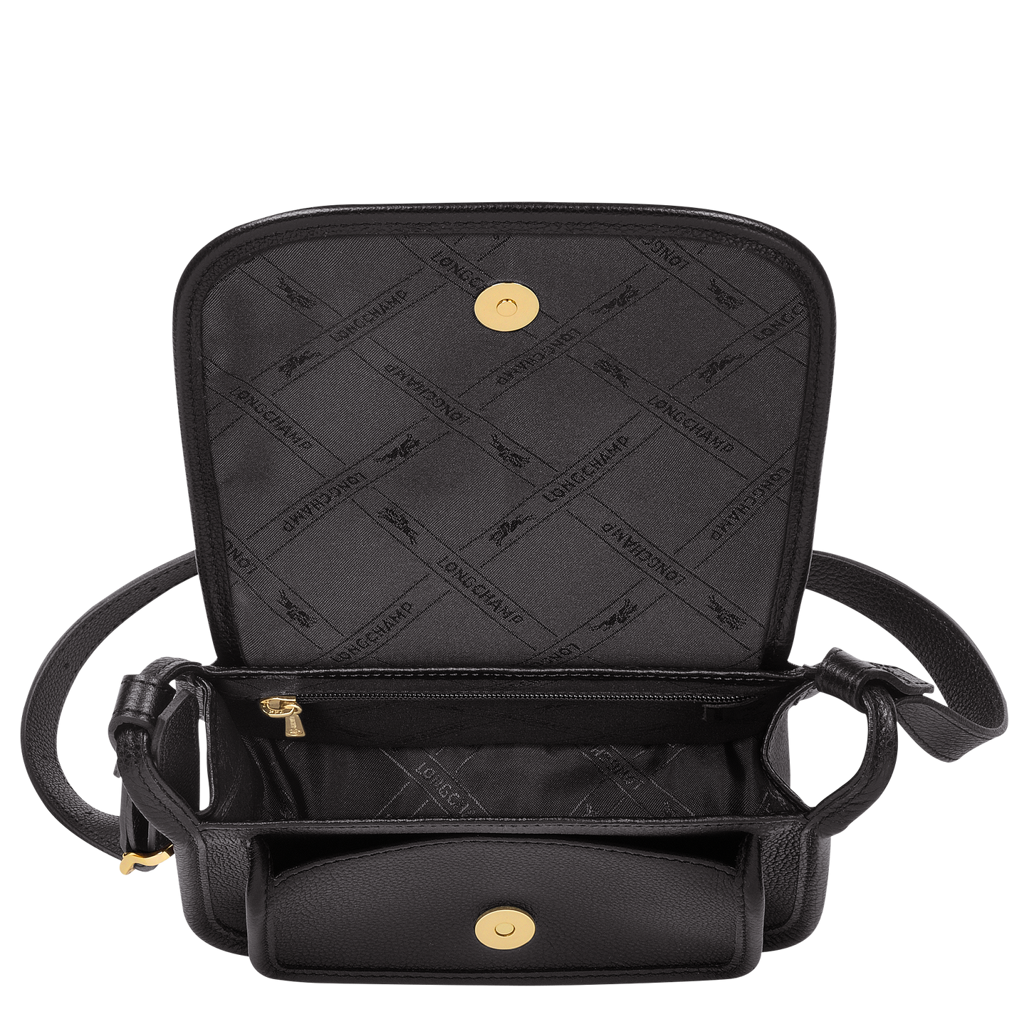 Longchamp LE FOULONNÉ - Crossbody bag XS in Black - 5 (SKU: 10134021001)