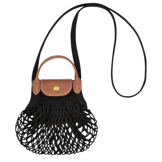 Longchamp LE PLIAGE FILET - Mesh bag XS in Black - 1 (SKU: 10139HVH001)