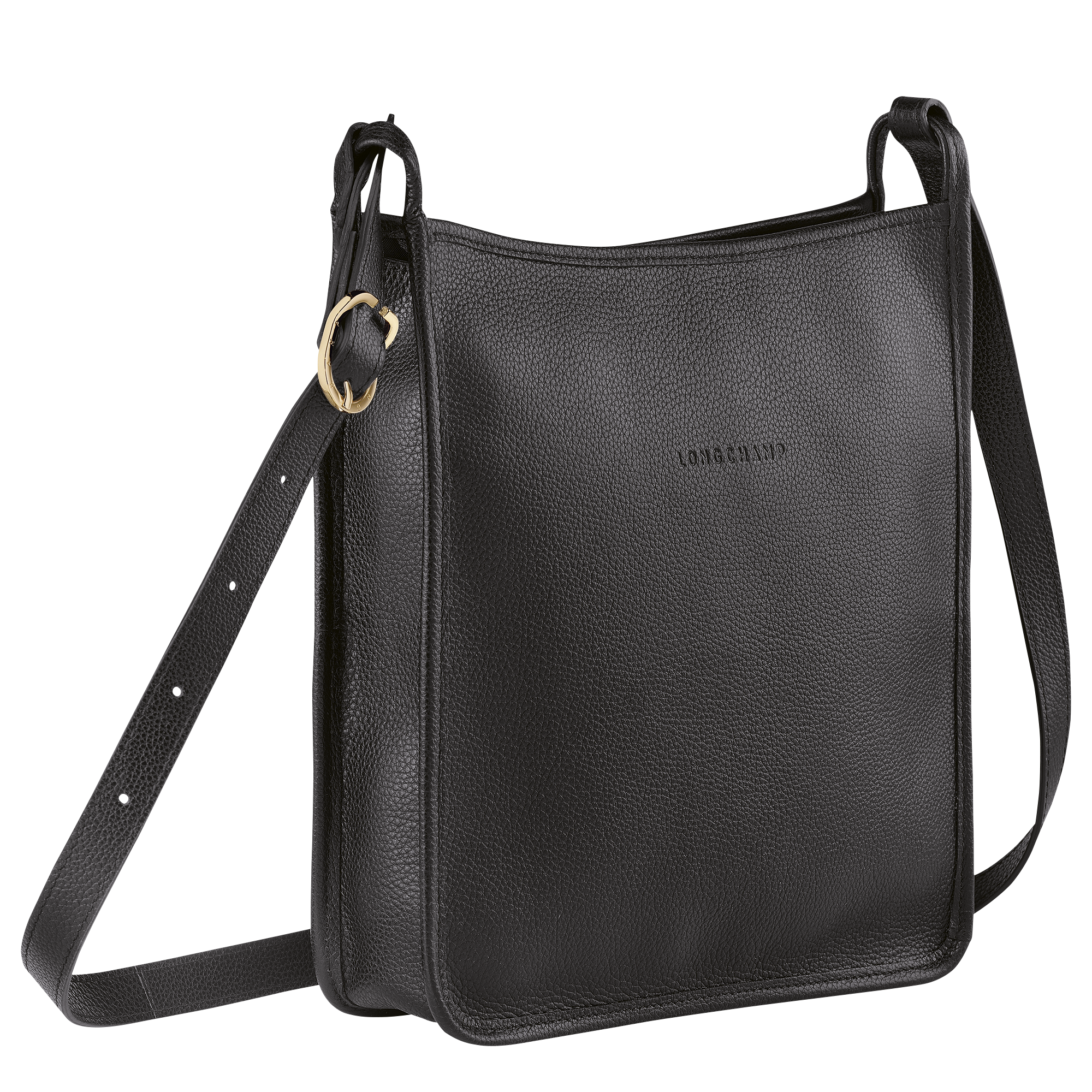 Longchamp LE FOULONNÉ - Crossbody bag M in Black - 3 (SKU: 10140021001)