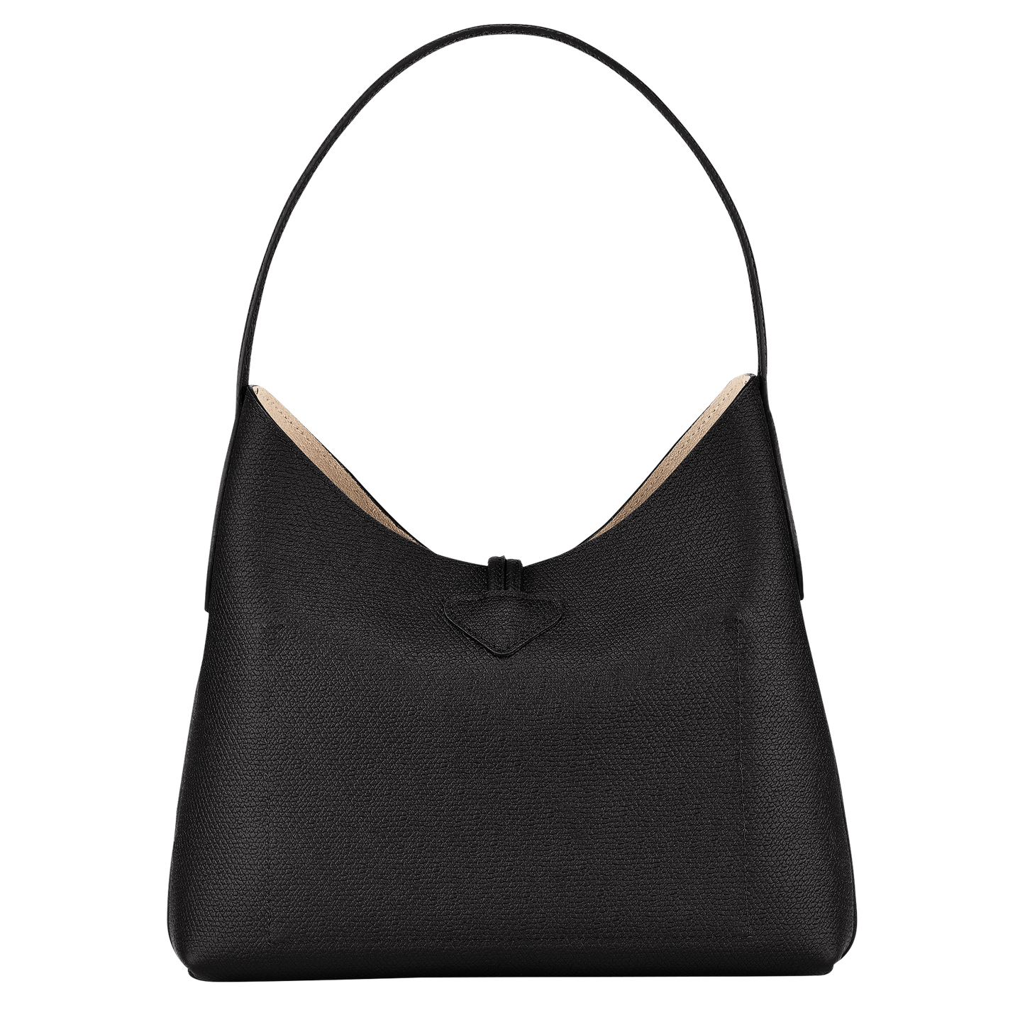 Longchamp ROSEAU - Hobo bag M in Black - 3 (SKU: 10153HPN001)