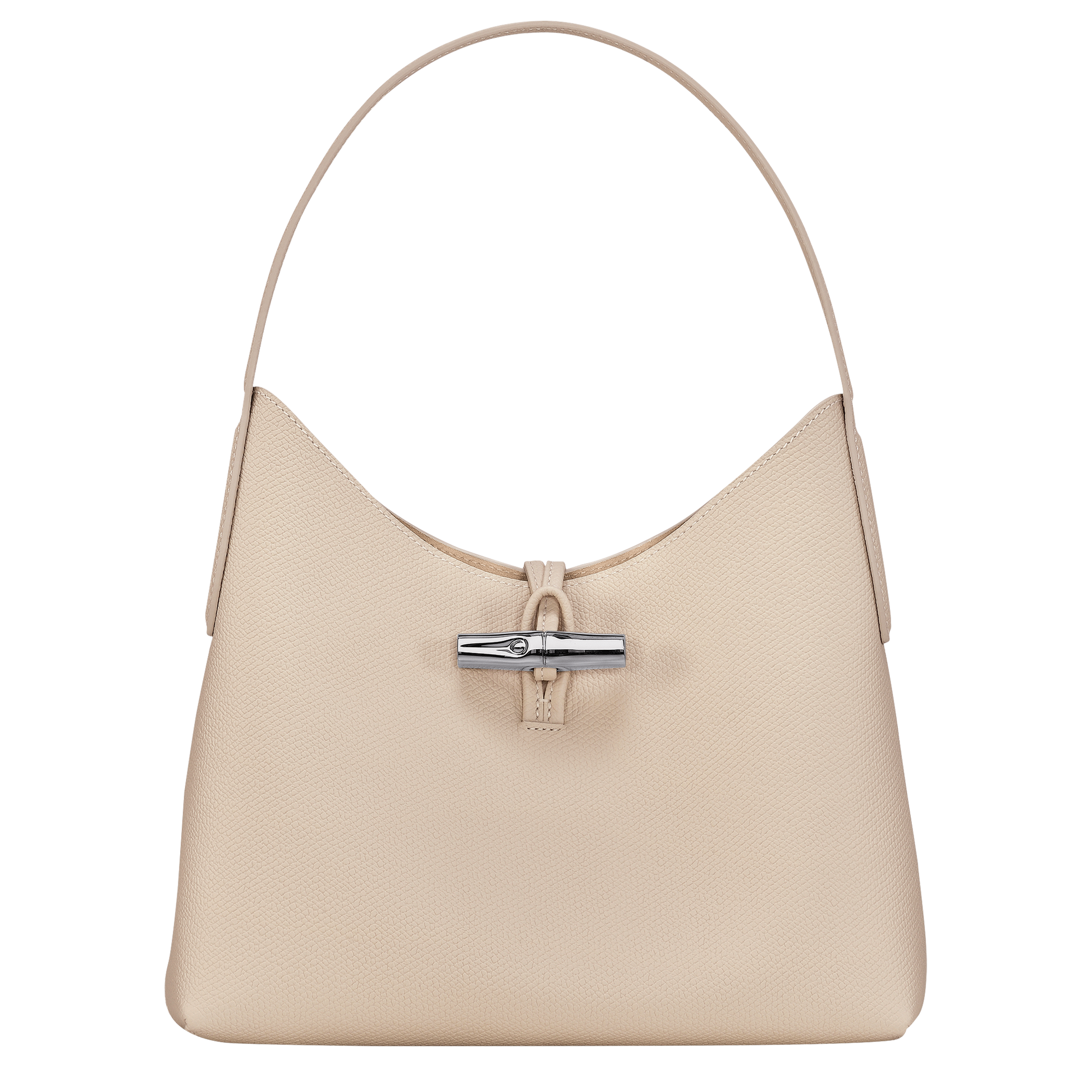 Longchamp ROSEAU - Hobo bag M in Paper - 1 (SKU: 10153HPN555)