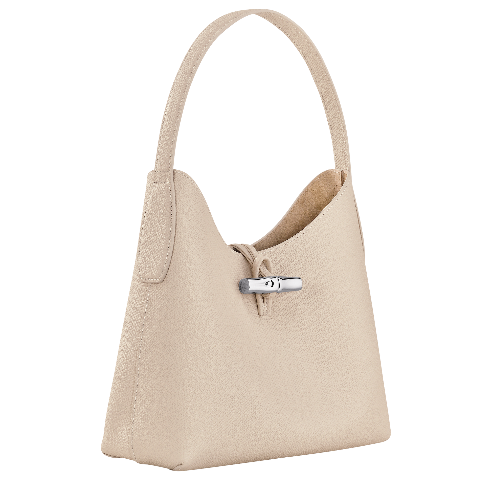 Longchamp ROSEAU - Hobo bag M in Paper - 2 (SKU: 10153HPN555)