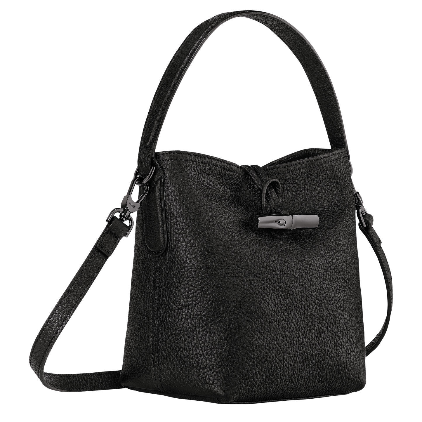 Longchamp ROSEAU ESSENTIAL - Bucket bag XS in Black - 3 (SKU: 10159968001)