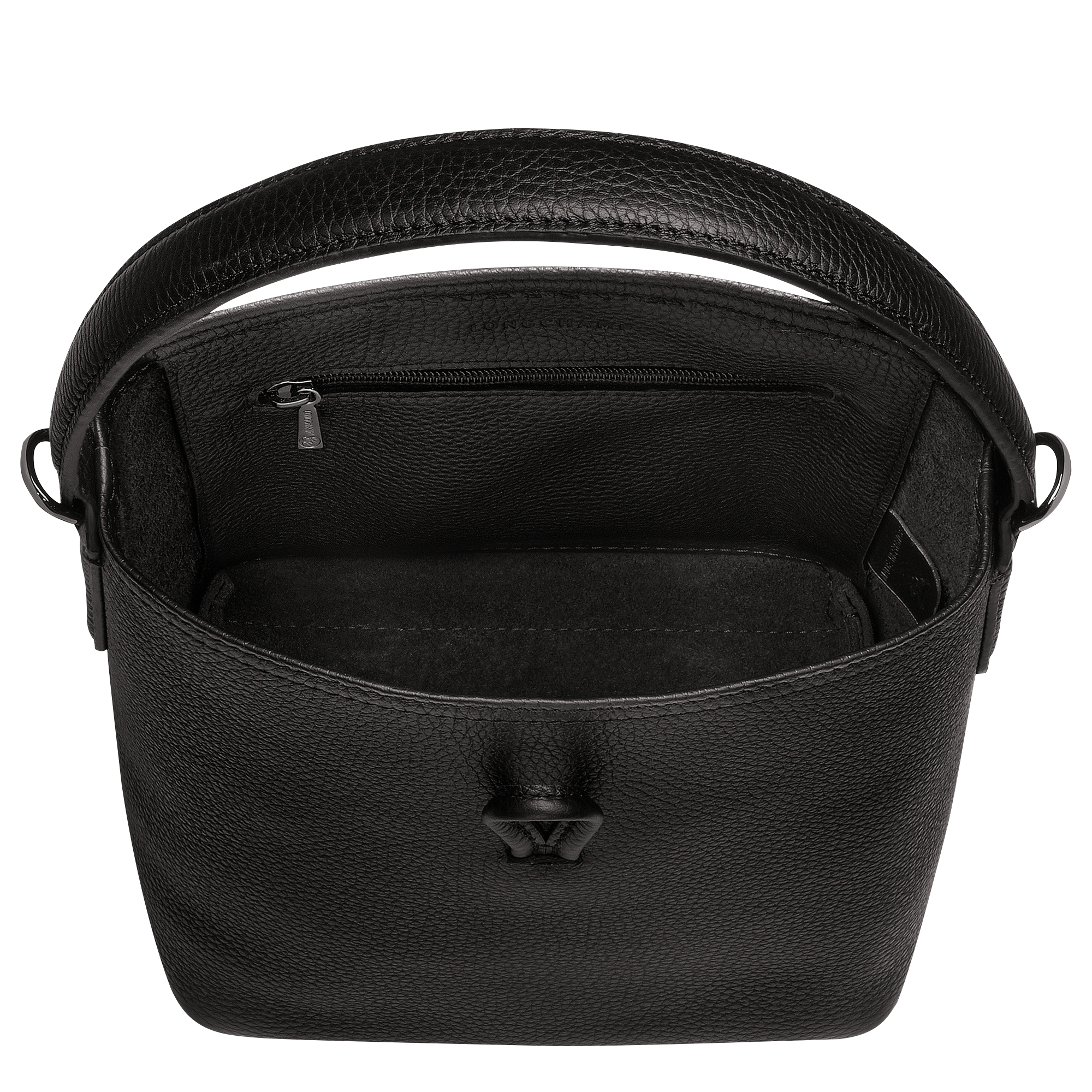 Longchamp ROSEAU ESSENTIAL - Bucket bag XS in Black - 5 (SKU: 10159968001)