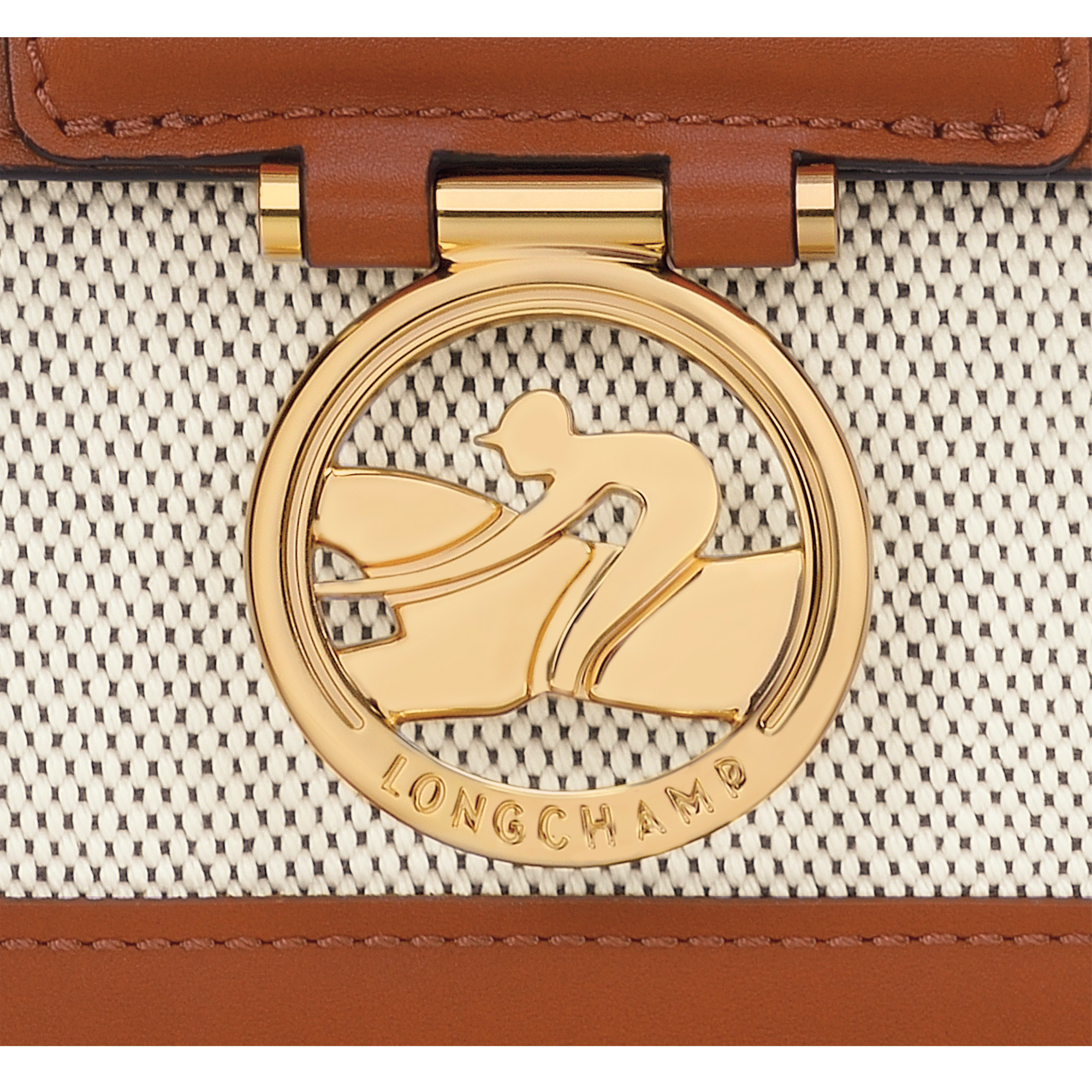 Longchamp BOX-TROT - Crossbody bag M in Cognac - 4 (SKU: 10175HBX504)