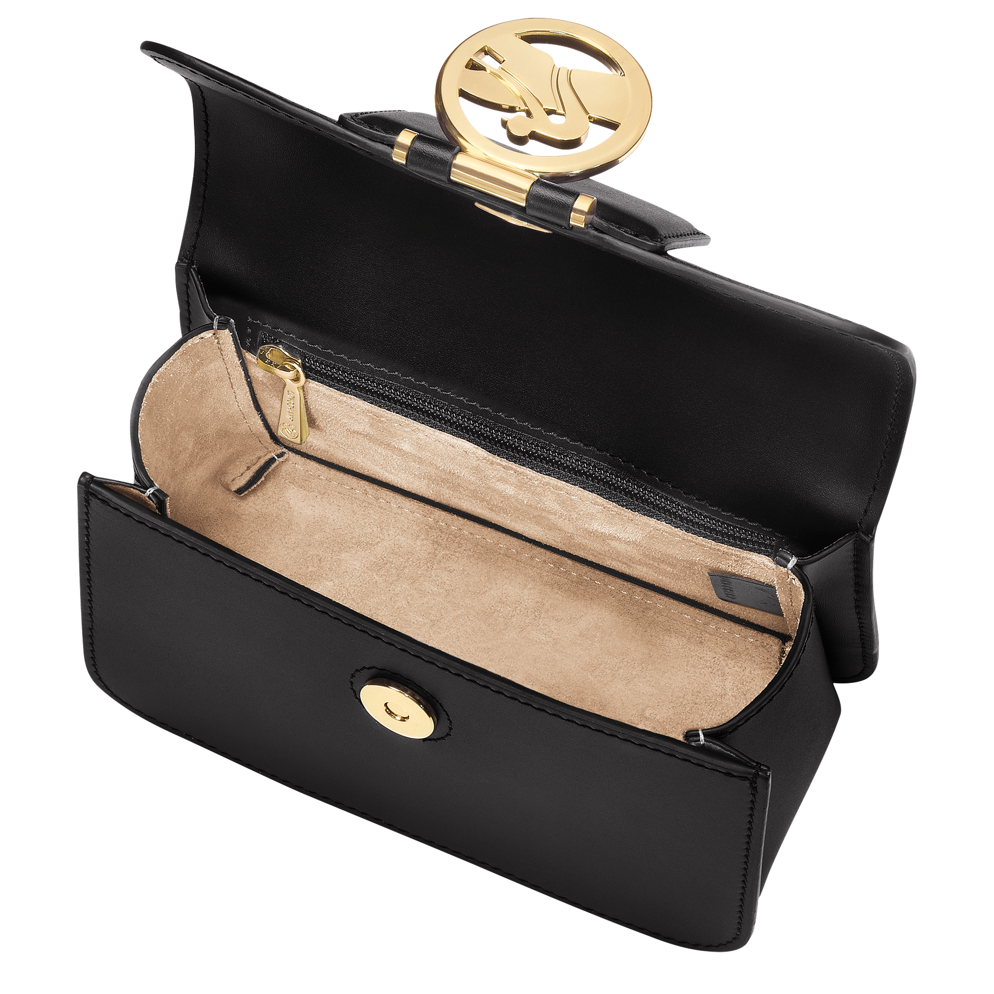 Longchamp BOX-TROT - Crossbody bag XS in Black - 4 (SKU: 10180HAU001)
