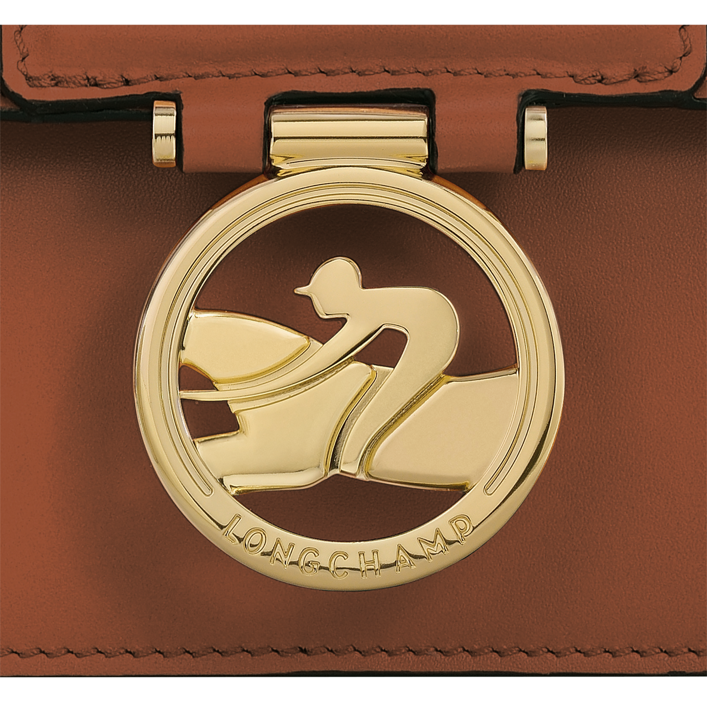 Longchamp BOX-TROT - Crossbody bag XS in Cognac - 2 (SKU: 10180HAU504)