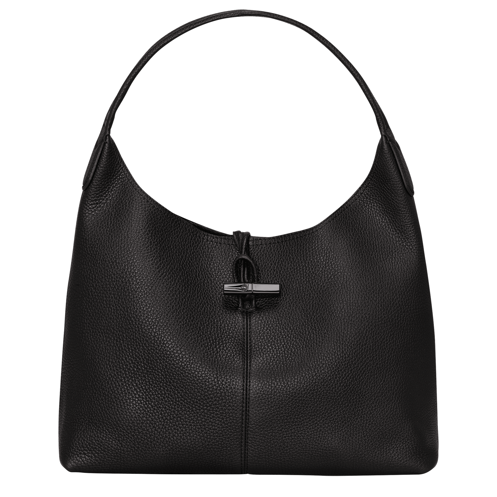 Longchamp ROSEAU ESSENTIAL - Hobo bag L in Black - 1 (SKU: 10184968001)